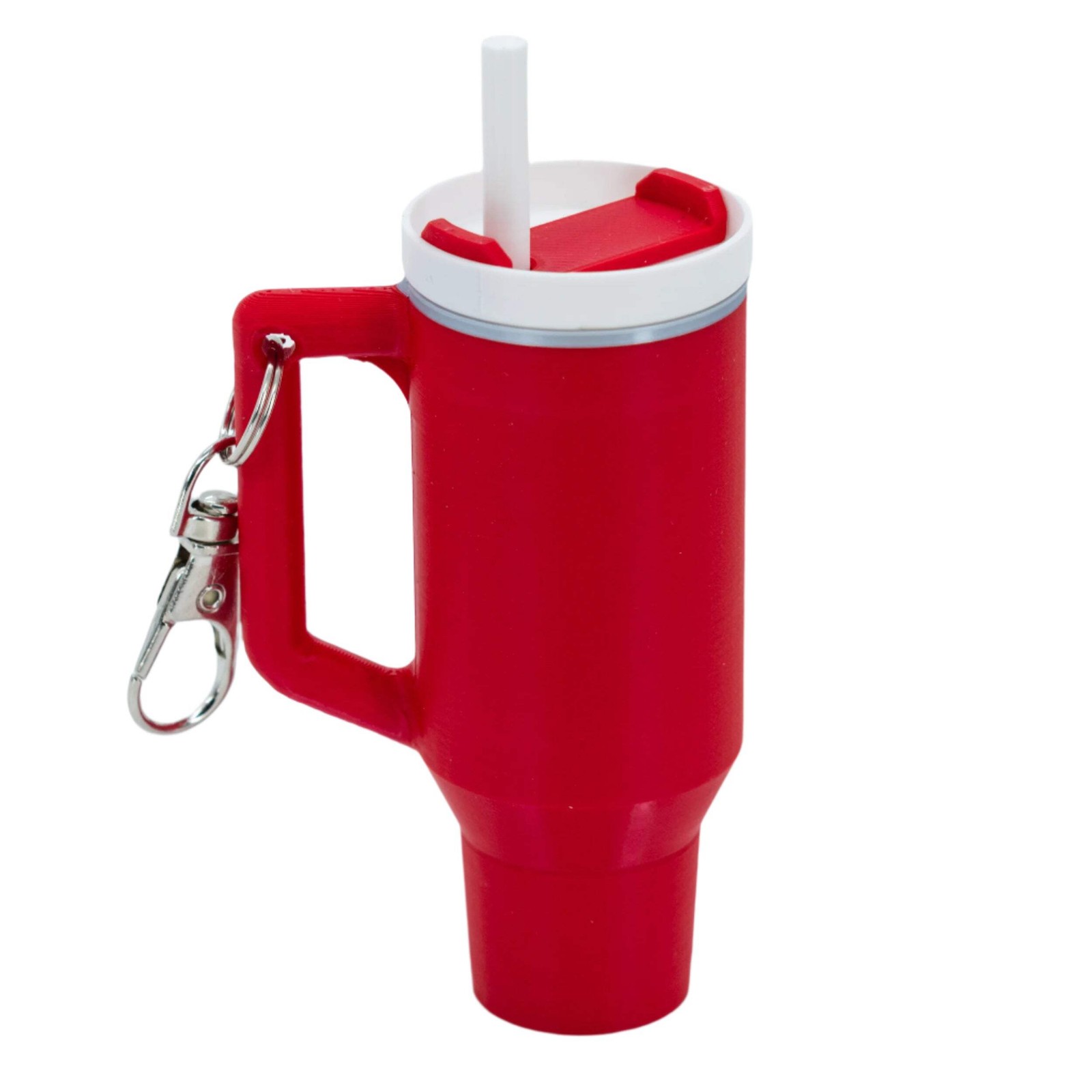 3D Printed Mini Tumbler Cup Key Chain & Chapstick Pouch | Multiple Colors | Blac