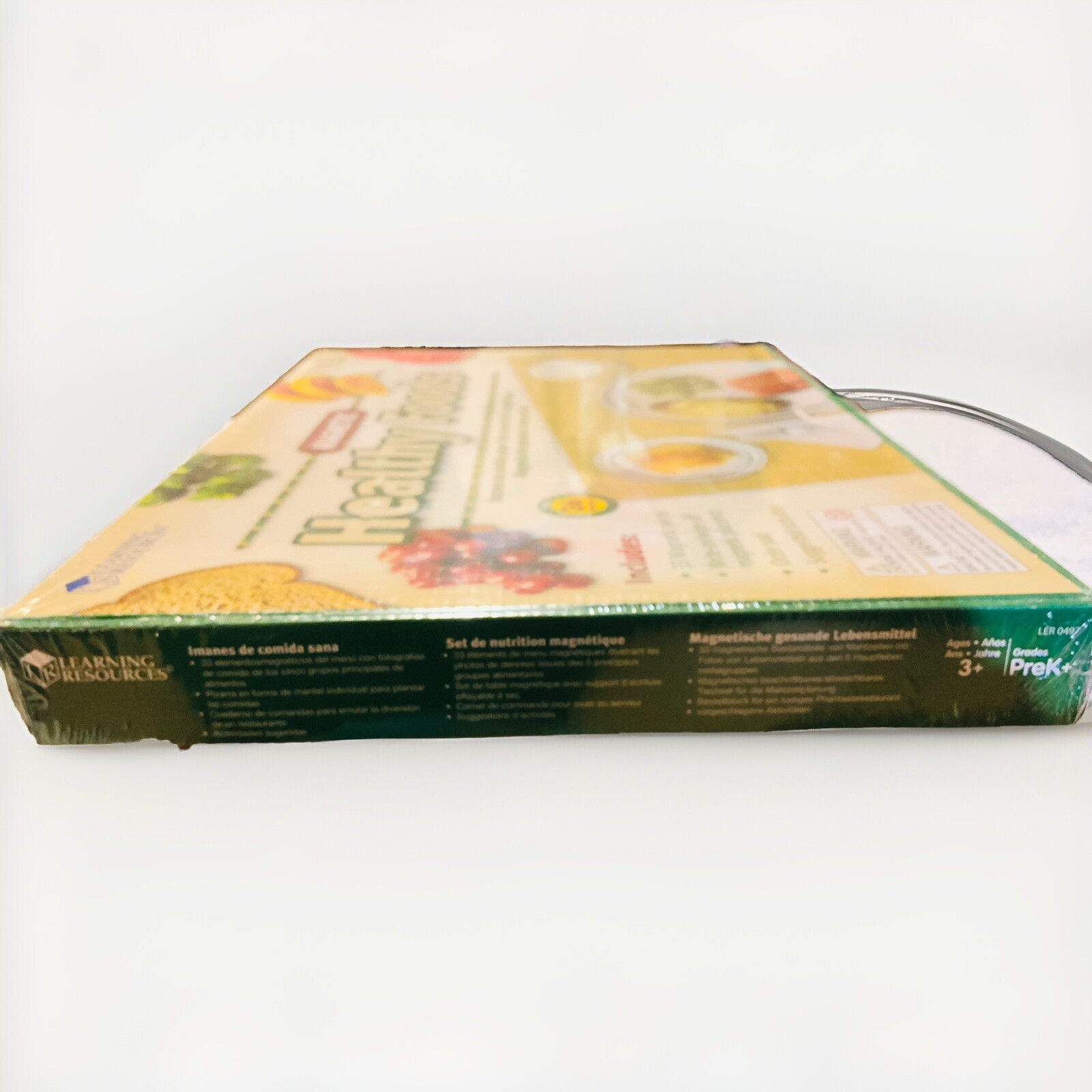 Learning Resources 36-pc Magnetic Healthy Foods Set, Ages 3+ New & Sealed