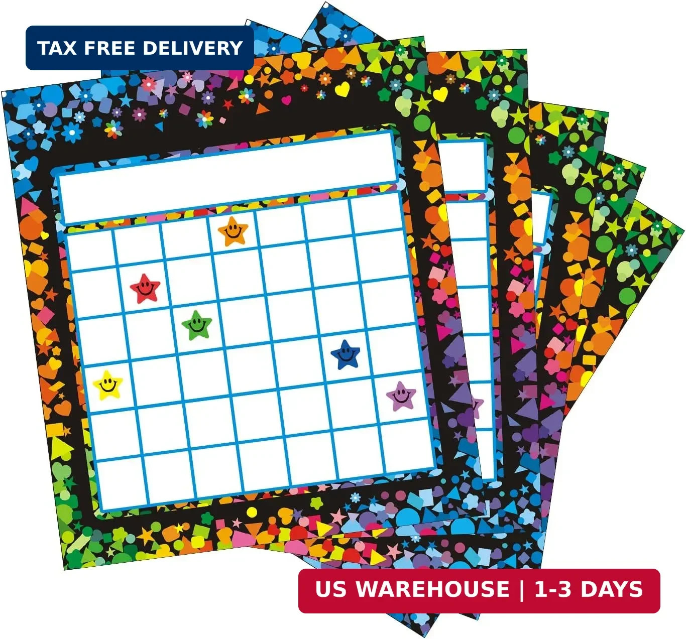REGELETO 80 Pack Incentive Reward Chart for Classroom Home Behavior for Students