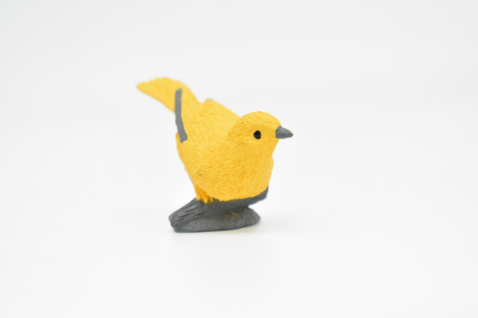 Yellow Warbler, Songbird Plastic Model, Hand Painted Toy 2 1/2″ F3389 B27