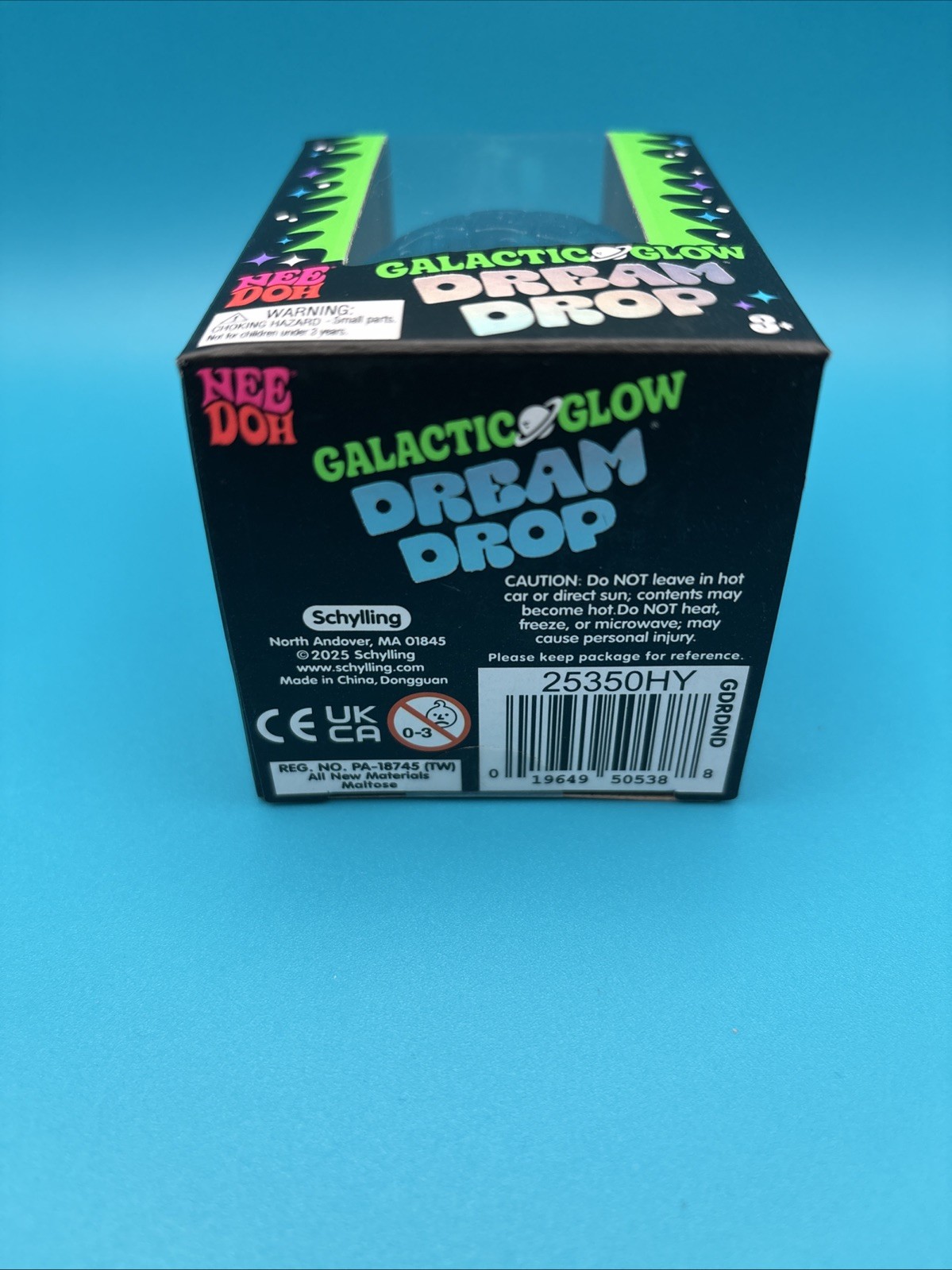 Galactic Glow NEEDOH DREAM DROP SUPER RARE Exclusive NEE DOH SCHILLING BLUE