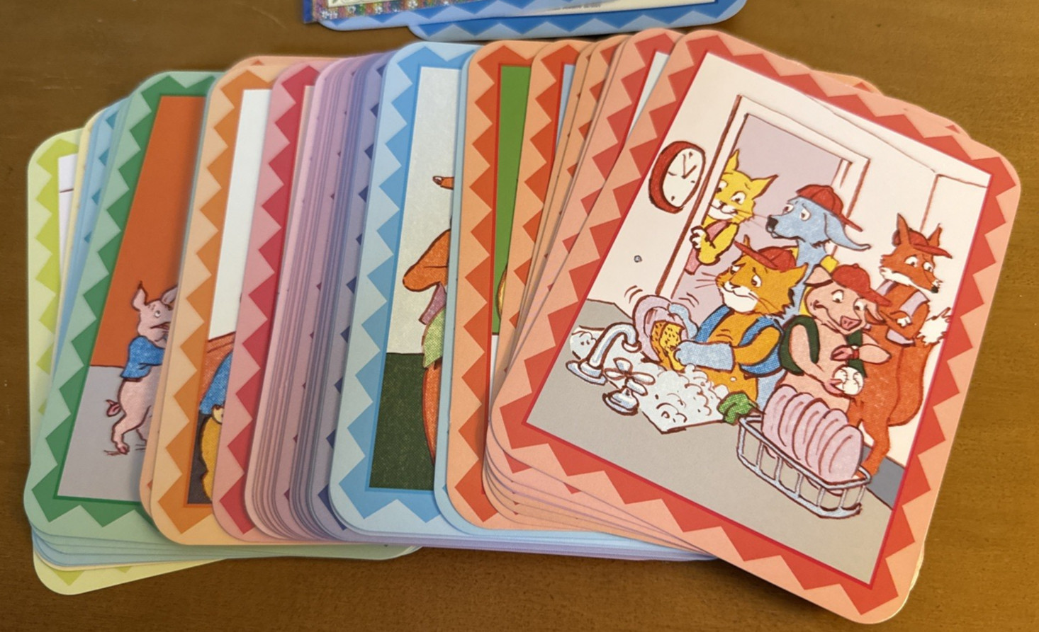 eeBoo: What’s Going On Here? Social and Logical Inference Conversation Cards