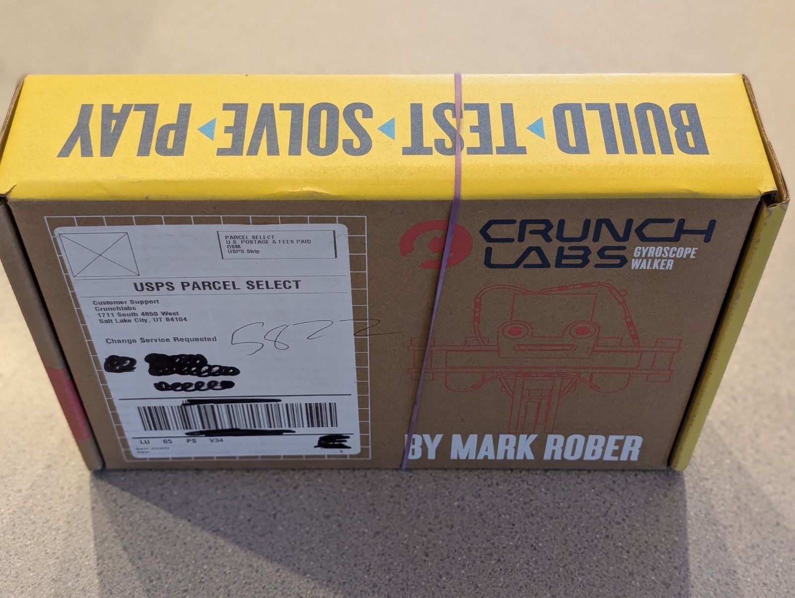 Crunch Labs by Mark Rober “Gyroscope Walker” Educational Build Kit – Sealed