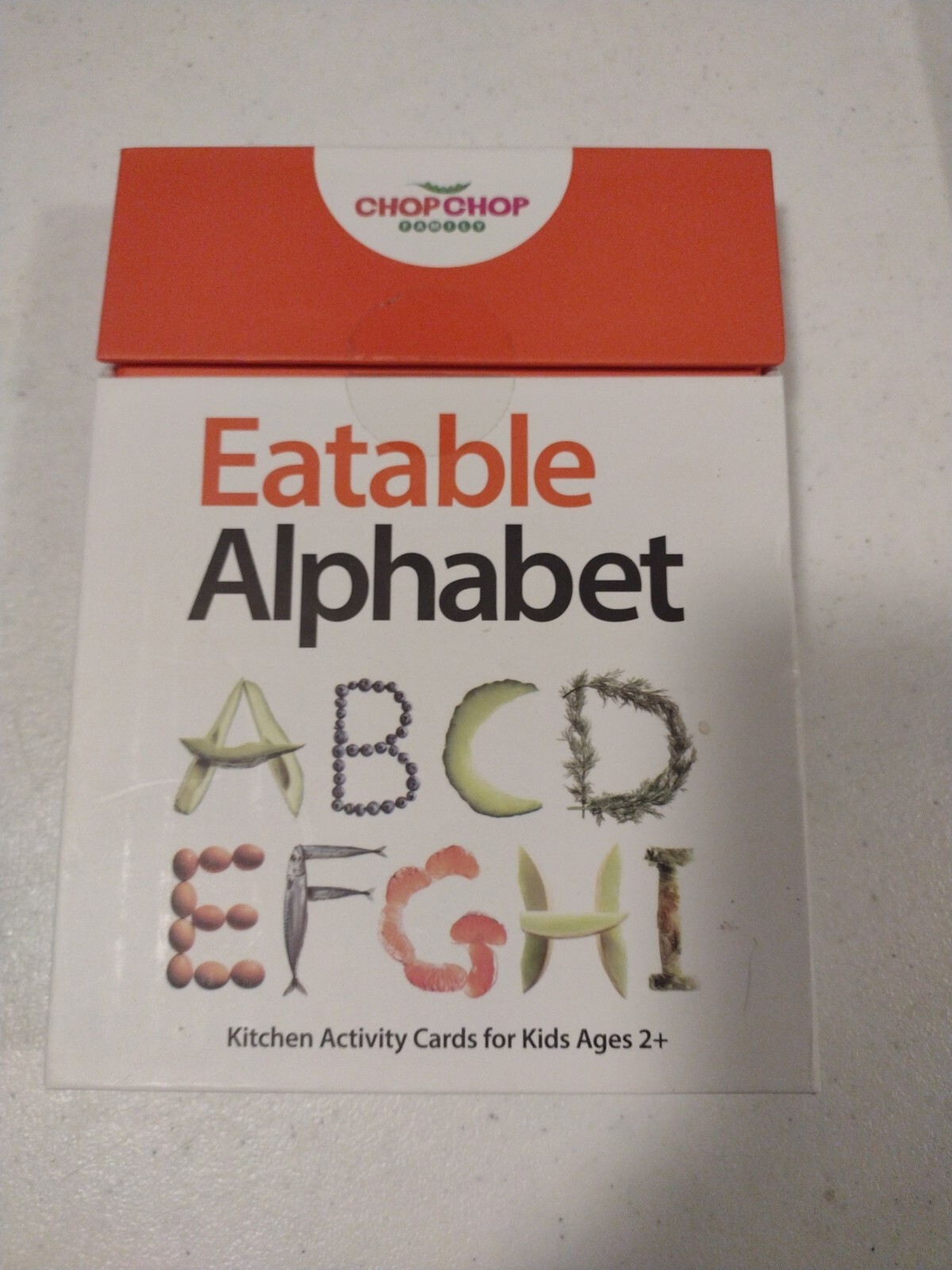 Eatable Alphabet Kitchen Activity Cards Recipe Cooking Child Kid