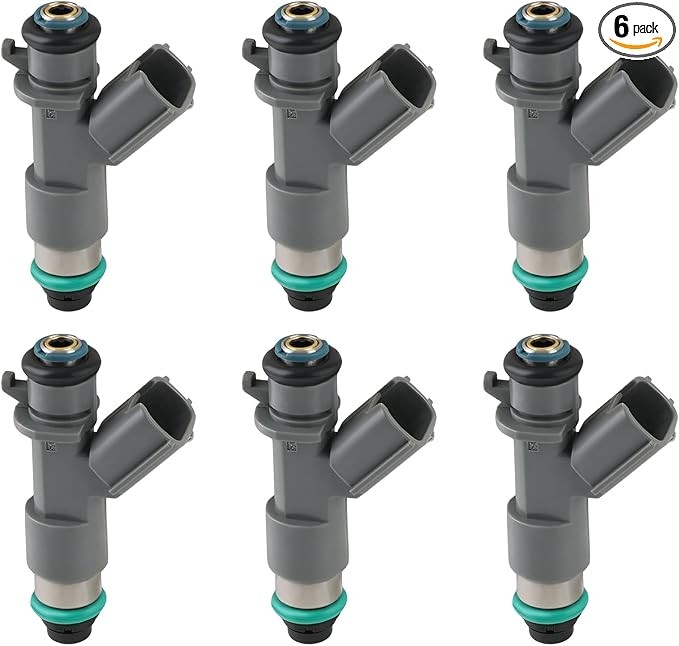 JDMON 6pcs Fuel Injectors 16450R70A01 FJ982 Compatible with Acura MDX RDX RL TL