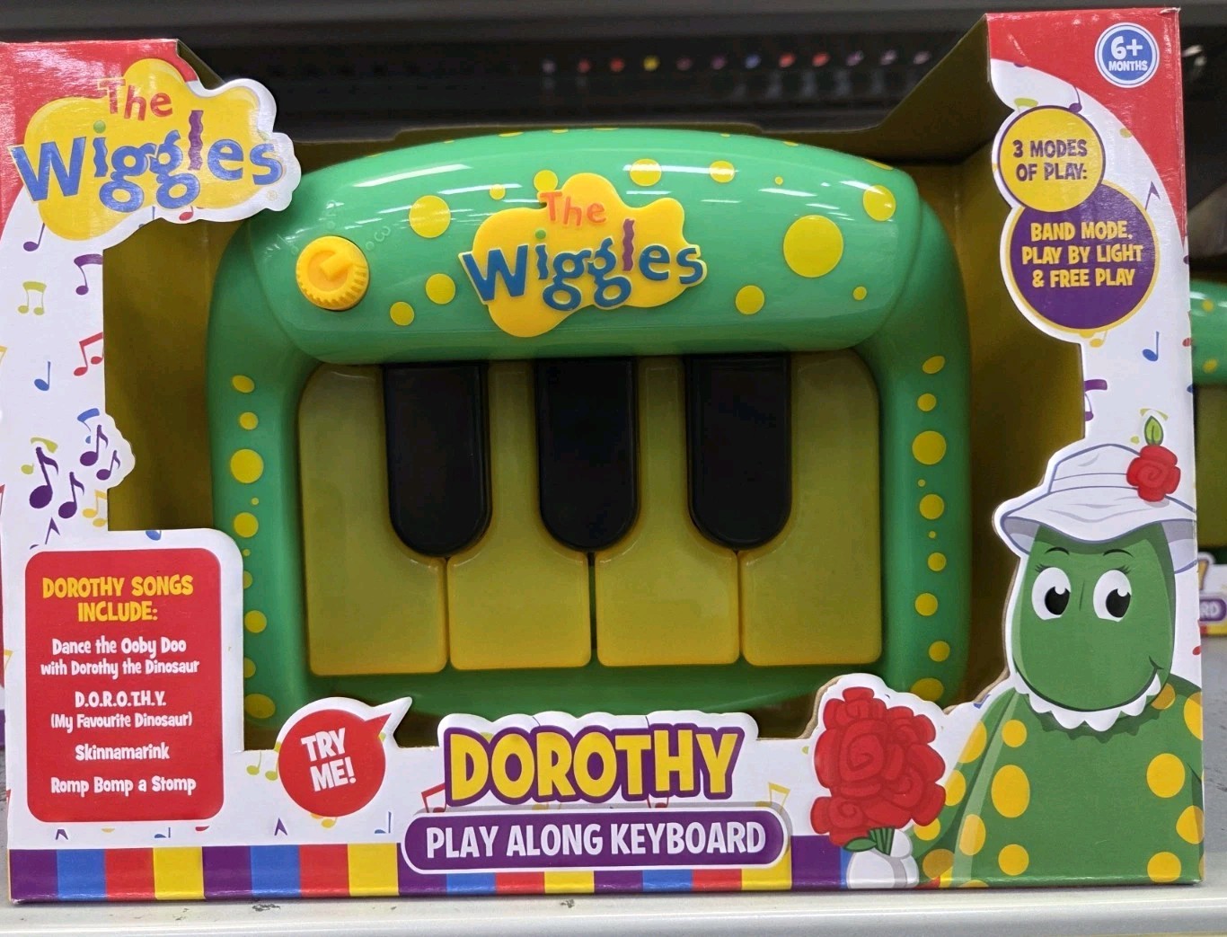 The Wiggles/Dorothy The Dinosaur Piano BRAND NEW IN BOX