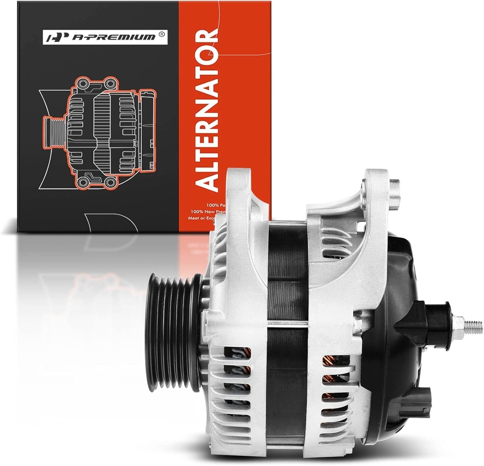 A-Premium Alternator Compatible with Chrysler Intrepid 2002-2004 3.5L, Concor…