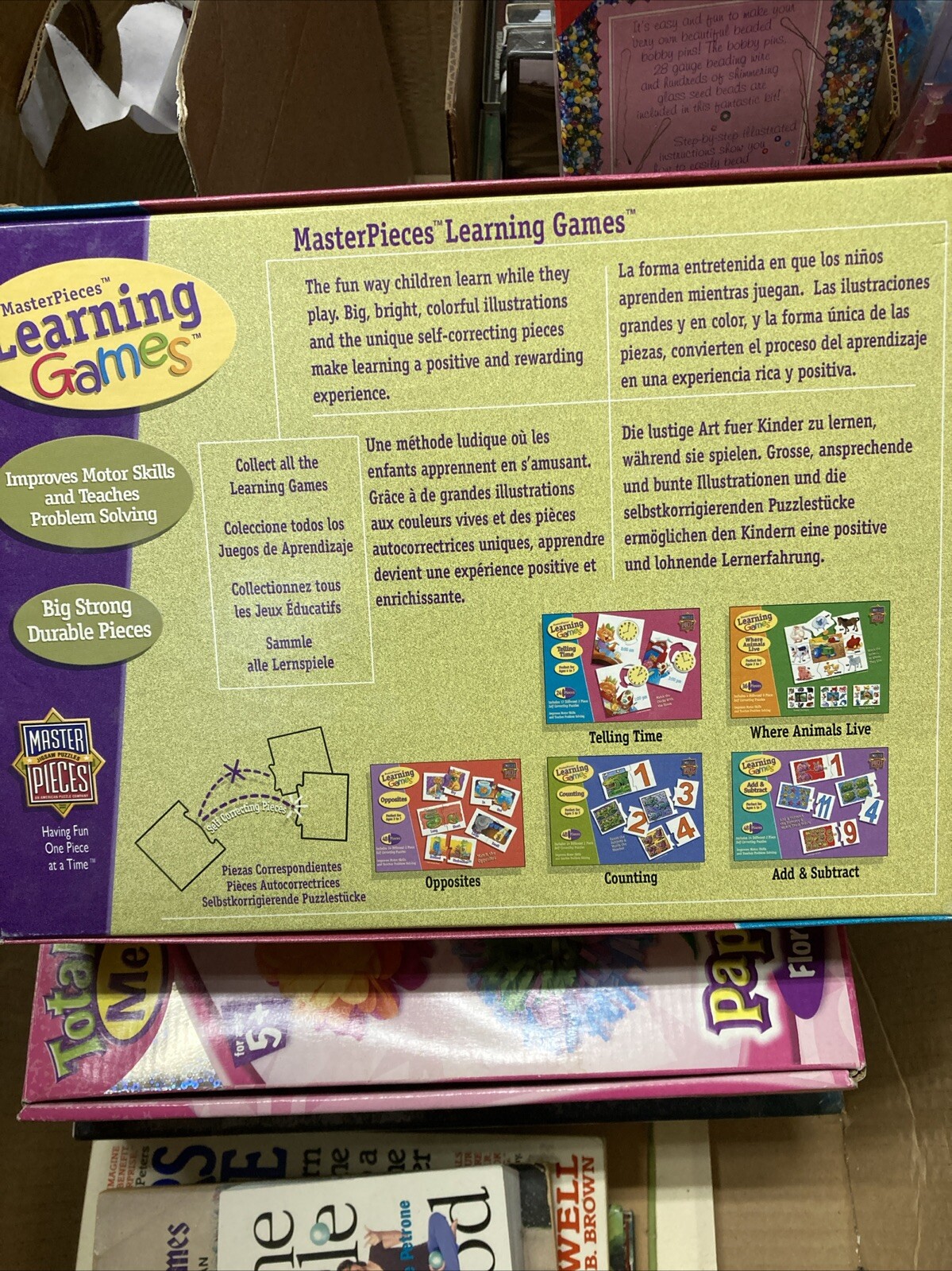 Telling Time Masterpieces Learning Games