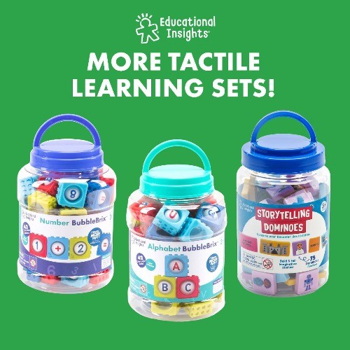Educational Insights Lowercase Alphabet Bubblebrix, Teacher Supplies