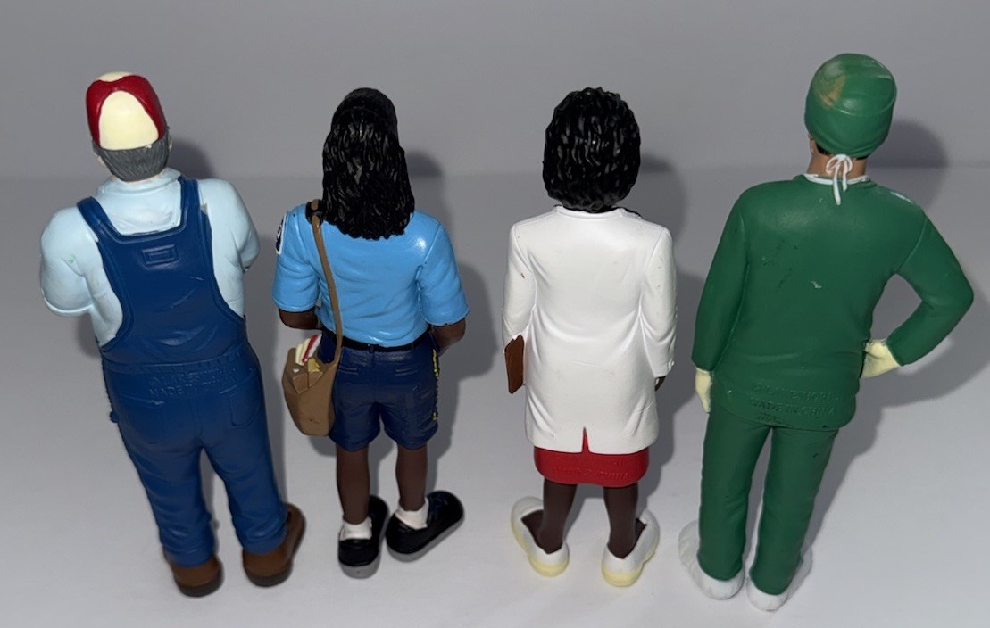 4 Lakeshore Learning Figures People/Adults/Professionals Careers