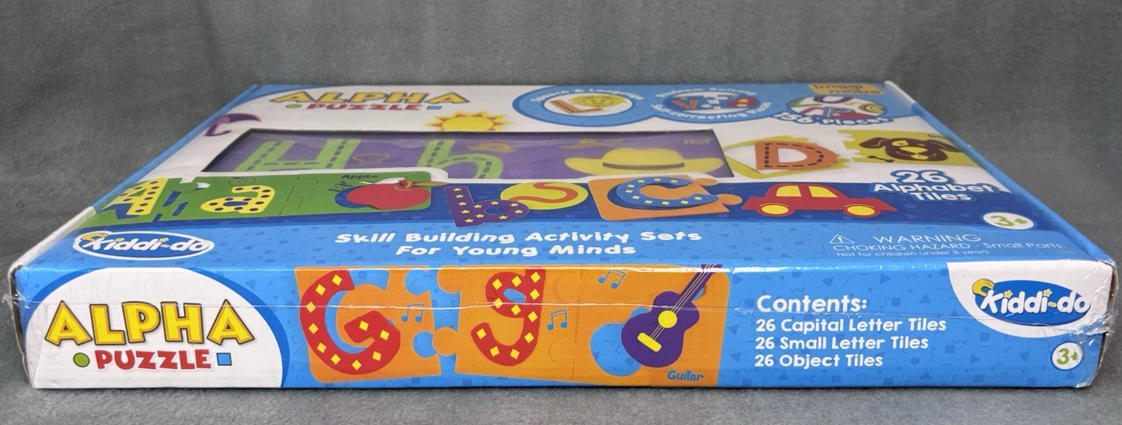 ALPHA PUZZLE 156 PCS AGES 3+ Skill Building Activity Set Problem Solving NEW
