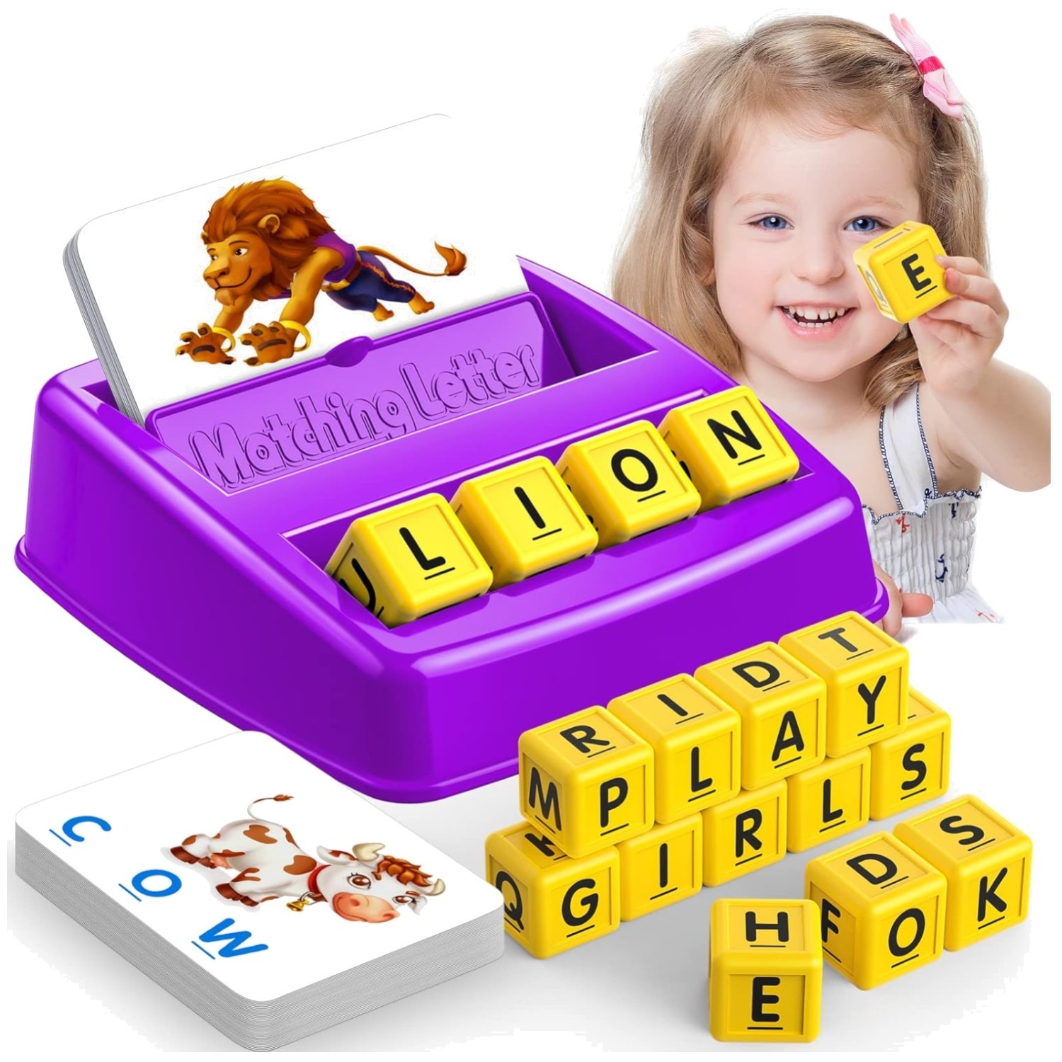 Kids Educational Matching Letter Game
