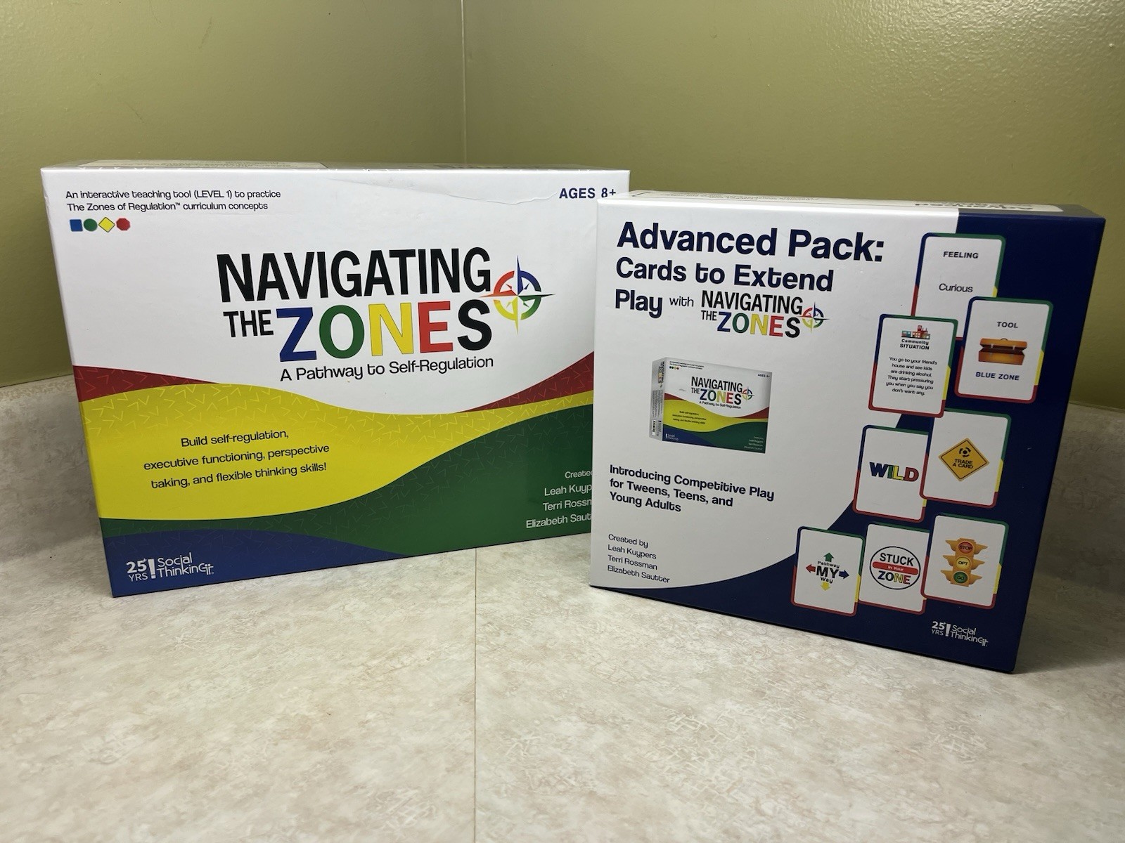 Navigating the Zones Pathway to Self Regulation Basic & Advanced New Open Box