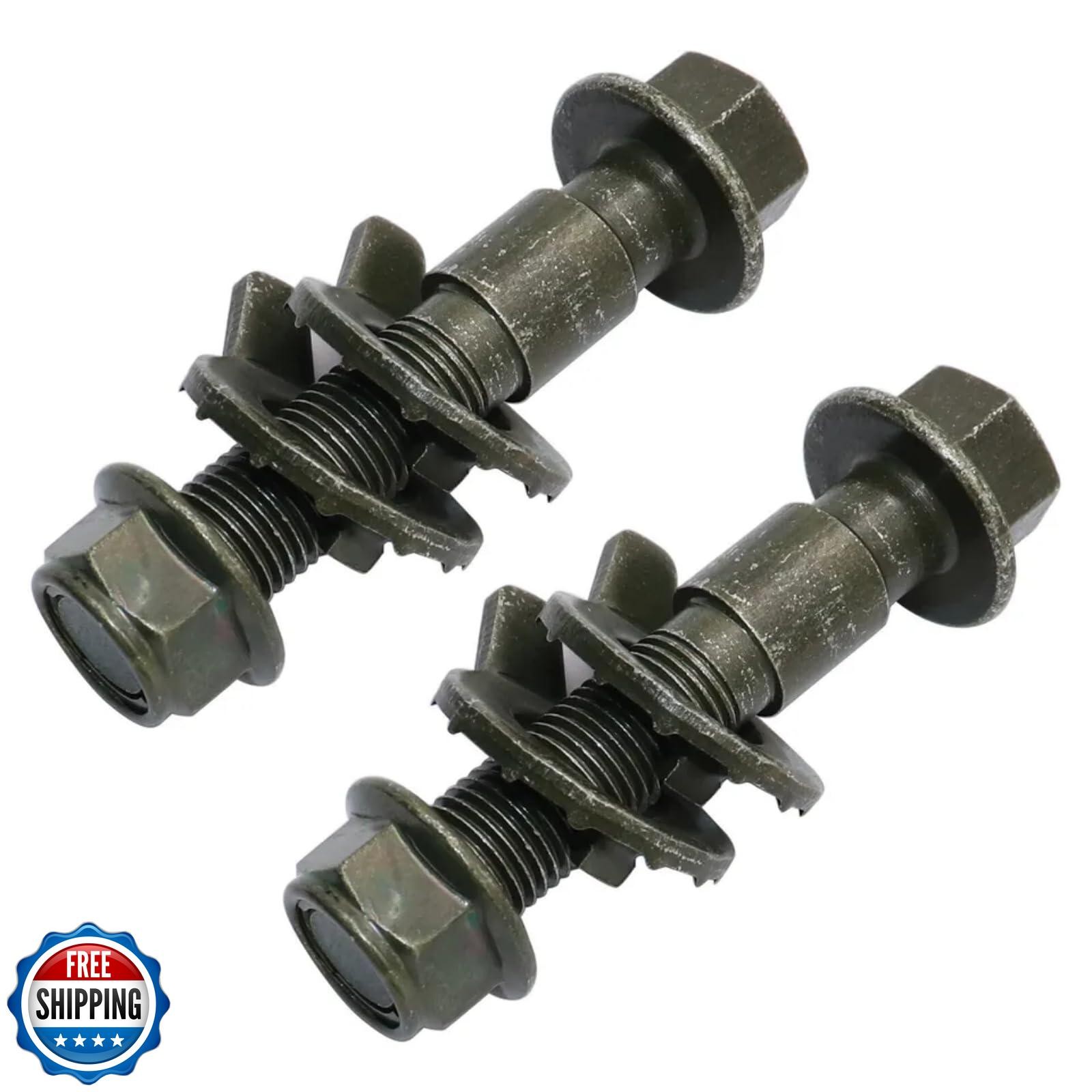 2Pcs 16mm Adjustable Camber Correction Alignment Kit for Front Wheels Cam Bol