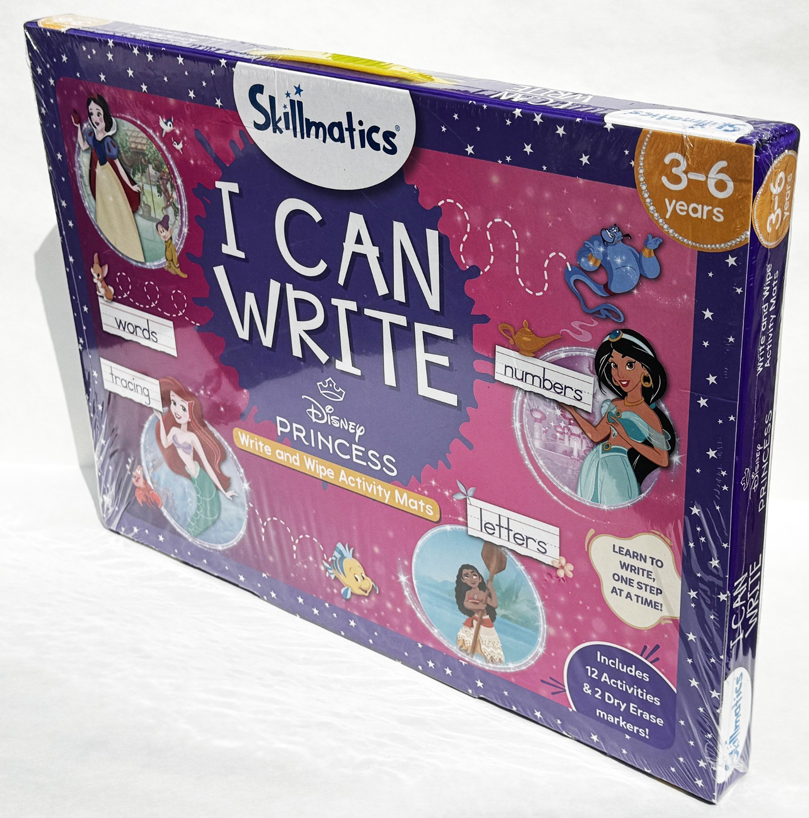 NEW Disney Princess “I Can Write” Game for 3-6 Years, Educational, Homeschool