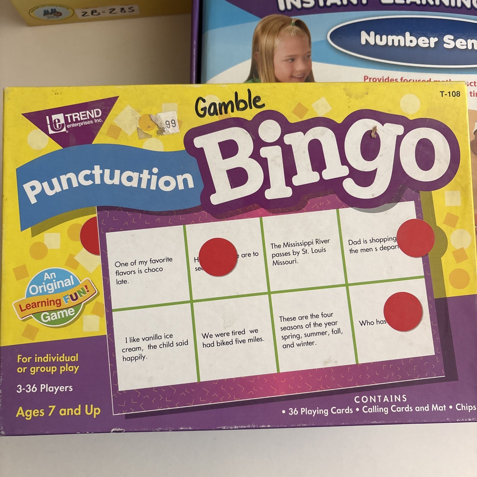 Learning Center Lakeshore Activity Set Lot Of 9 Games 7+ Homeschool Education