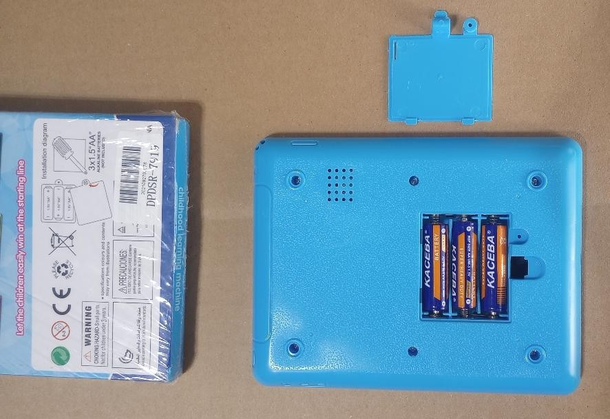 NEW Mini Intelligent Early Childhood Learning Computer Machine Blue Free US Ship