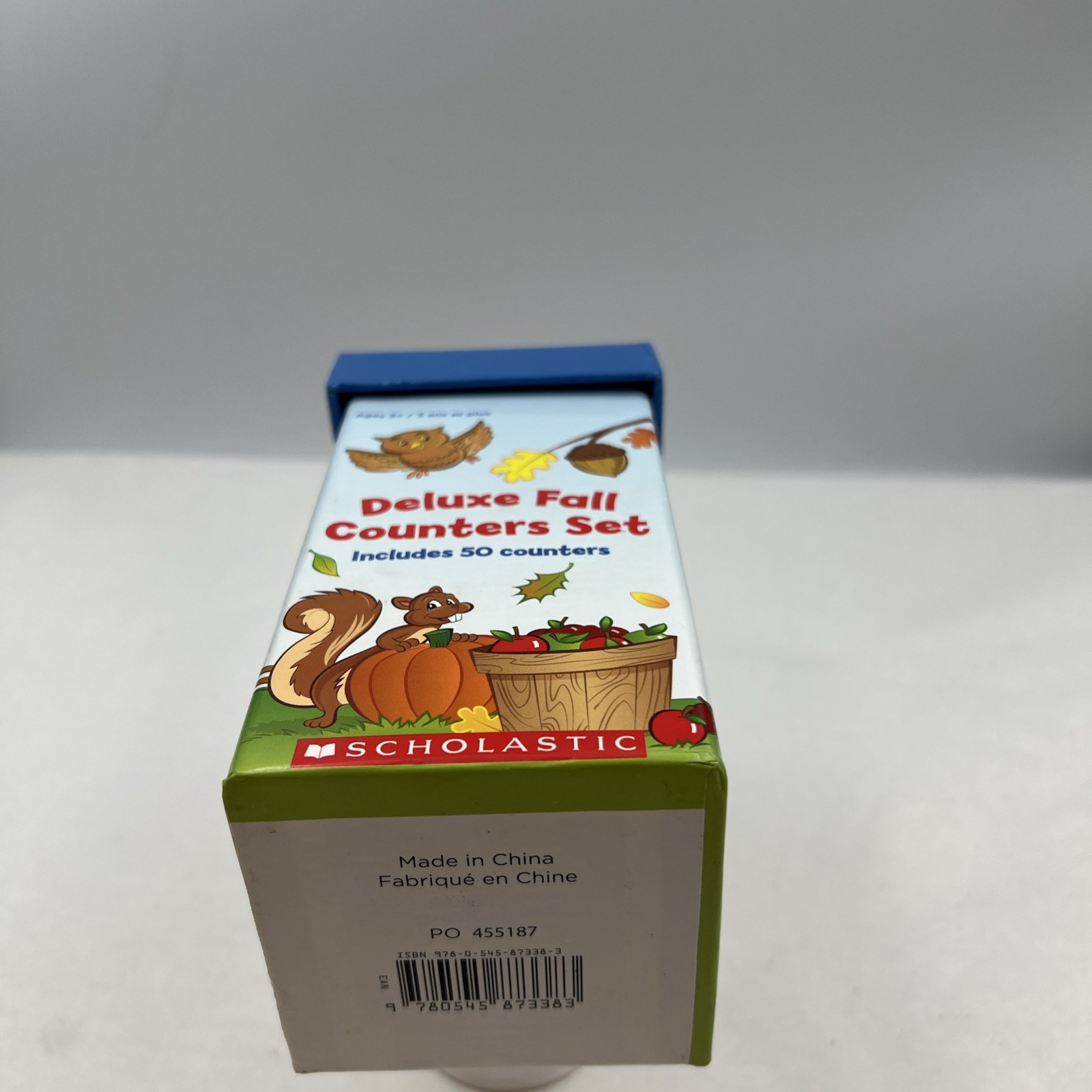 Deluxe Fall Counter Set- With Counter Cards – Scholastic Elementary Primary-READ