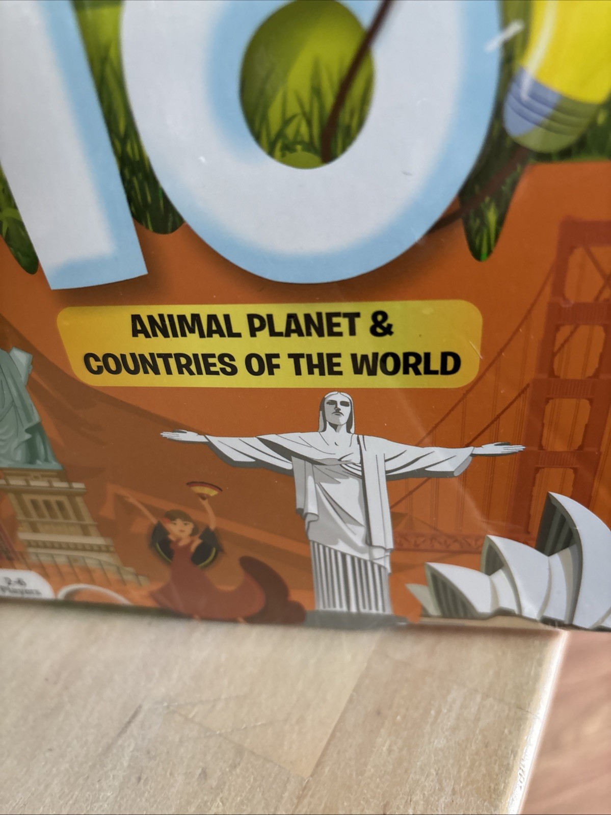 NIB Skillmatics Guess in 10 Card Game Animal Planet & Countries Of The World