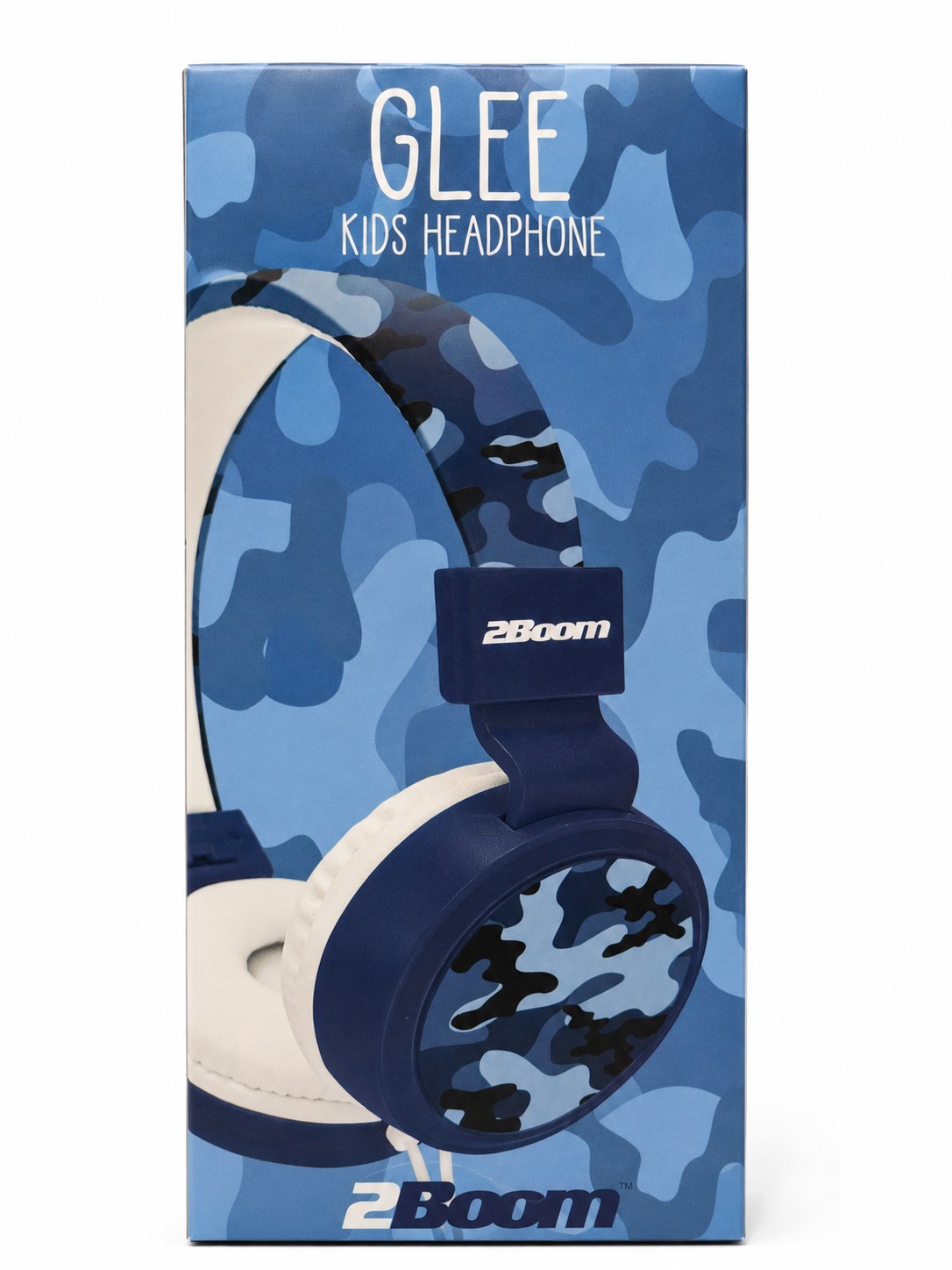 HEADPHONES BLUE W/MICROPHONE VolumeSafe (Max 85db) FOR KIDS NEW