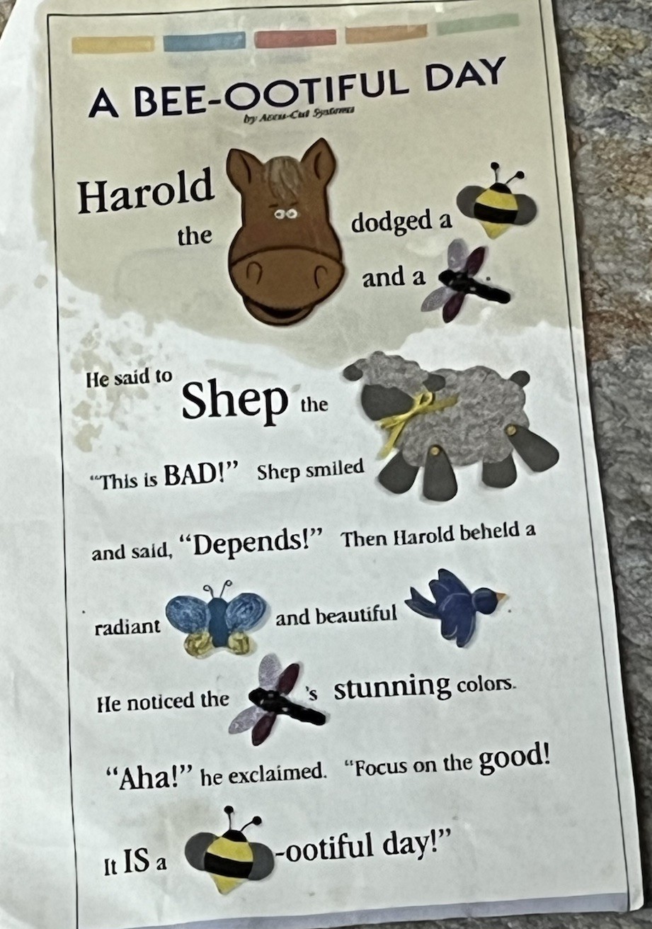 Kids AnimalStory Felt Board Story Horse Bees Dragonfly’s Sheep