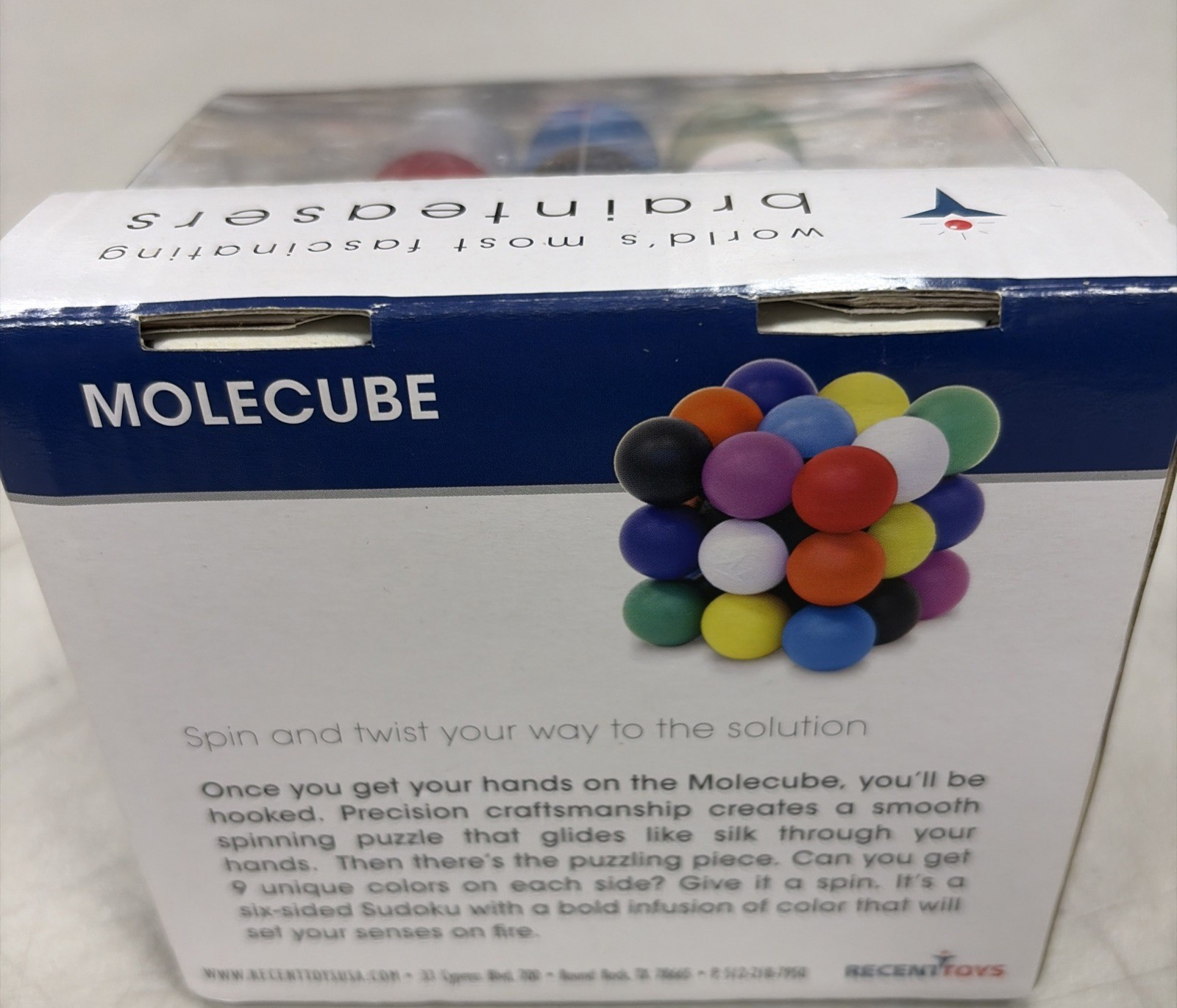 Molecube Meffert’s Brainteaser Recent Toys NEW