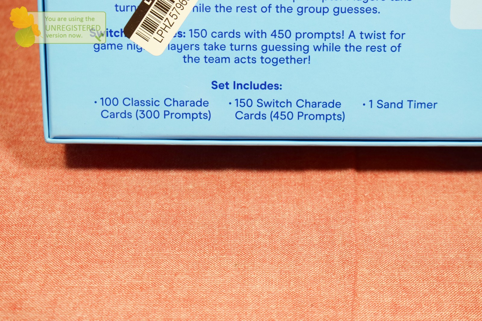 Gigglescape Family Charades Game #