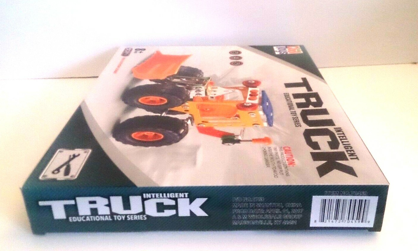 DIY Totally Cool Toys Intelligent Truck Educational Toy Series #70459 Age 8 up.