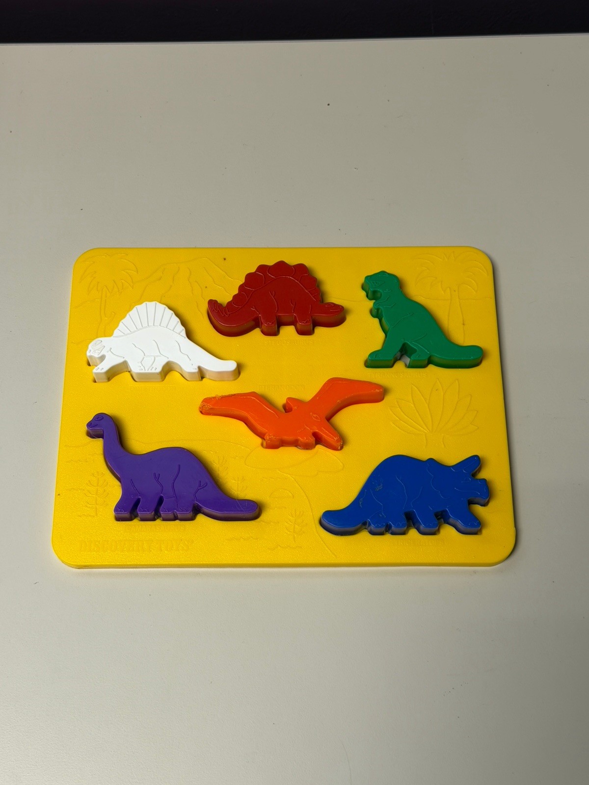 Vintage Place & Trace Puzzle Stencil Set Discovery Toys Complete 1980s/1990s