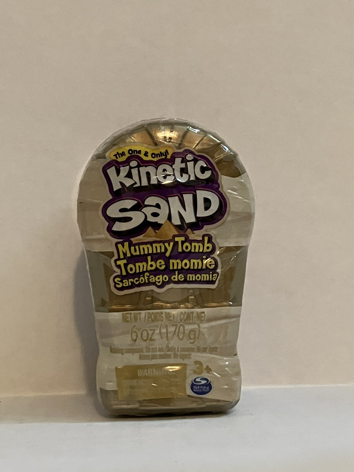 Kinetic Sand, Mummy Tomb with 6oz Brown Play Sand