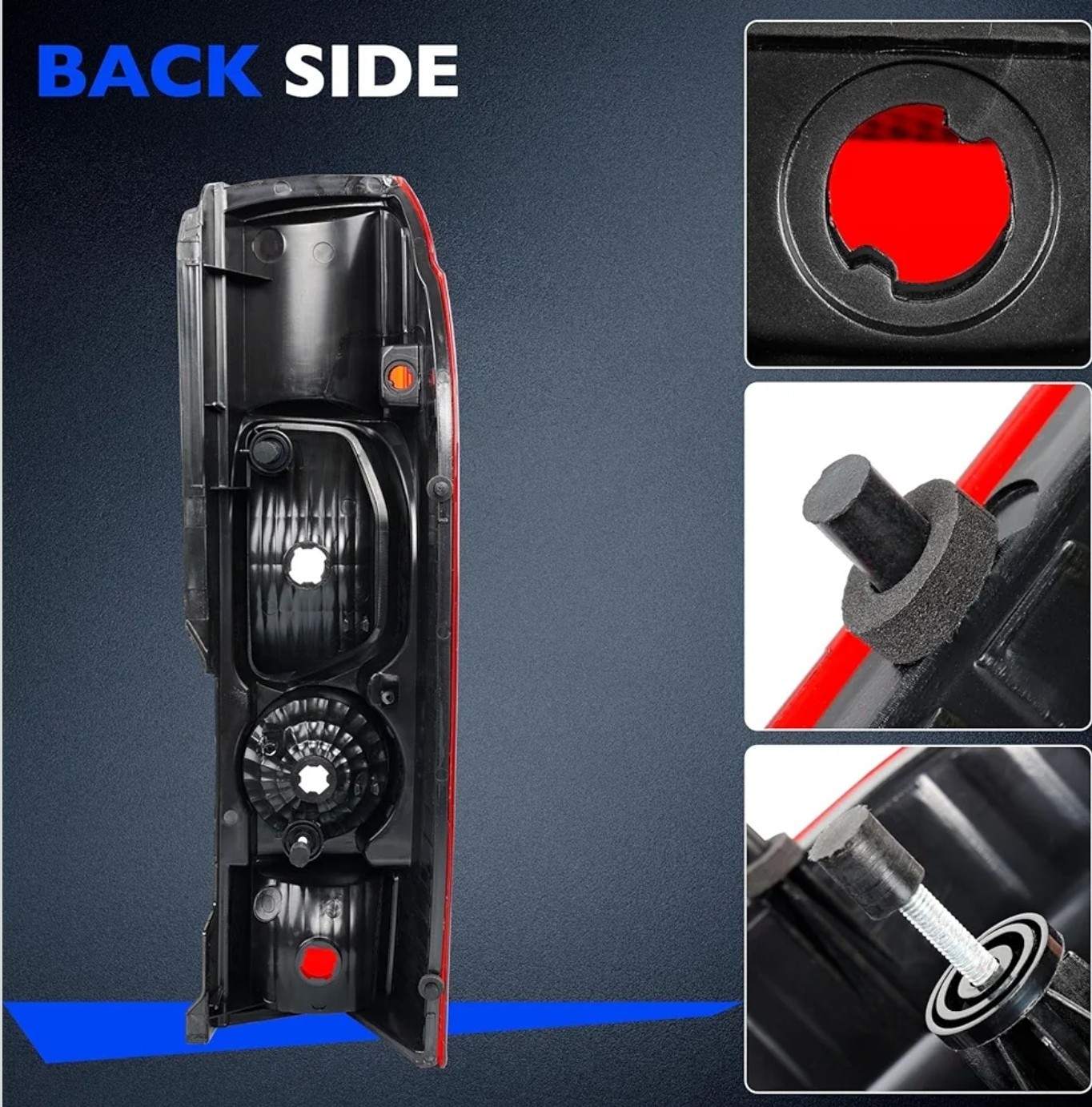 Misakomo Tail Light Rear Left Driver LH for 2010-2022 Ram Promaster 1500 2500