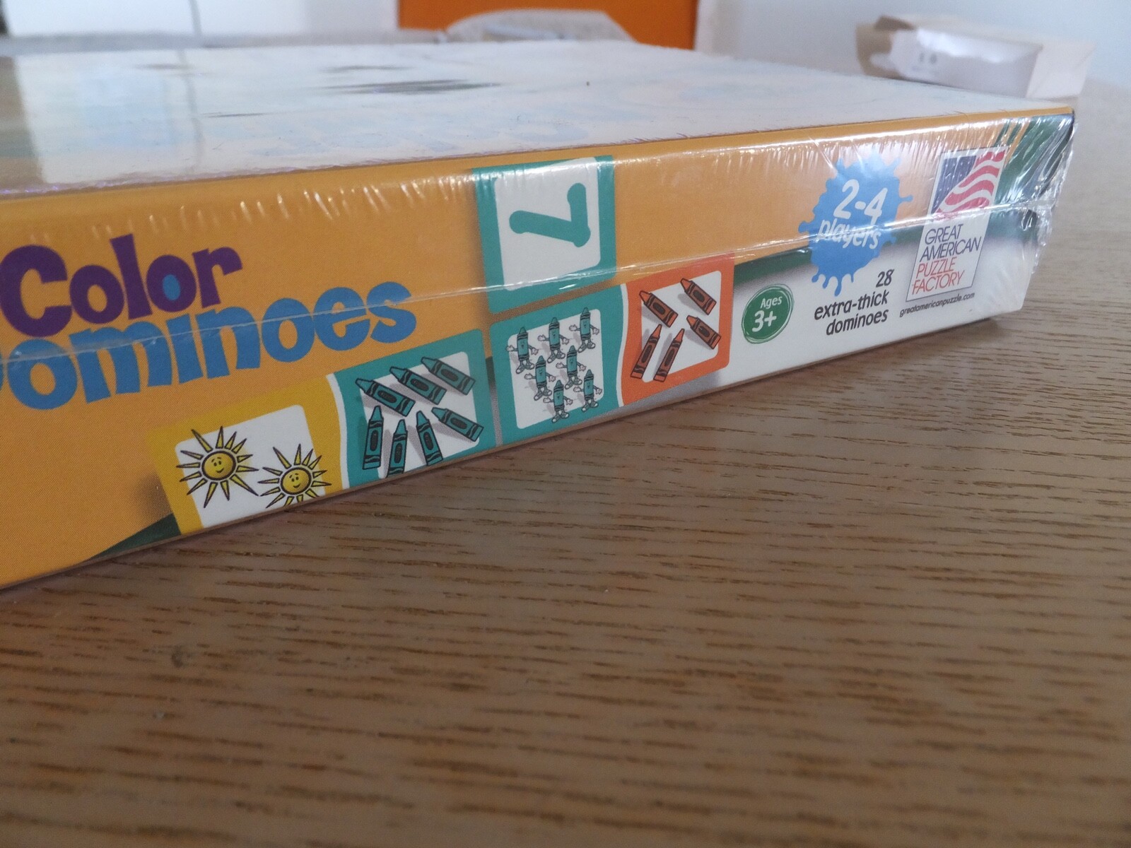 Crayola Color Dominoes, Color Recognition, Number Matching, Problem Solving 2004