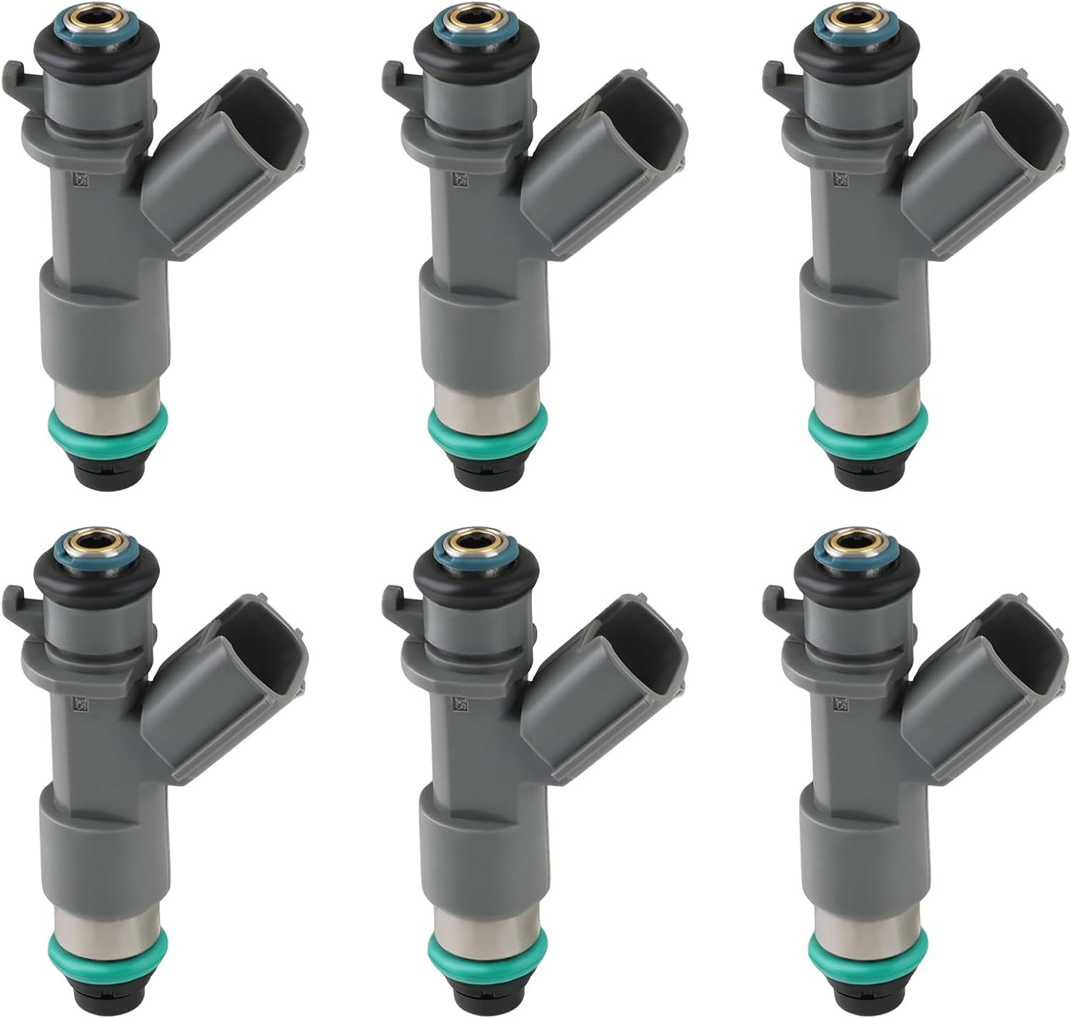 JDMON 6pcs Fuel Injectors 16450R70A01 FJ982 Compatible with Acura MDX RDX RL TL