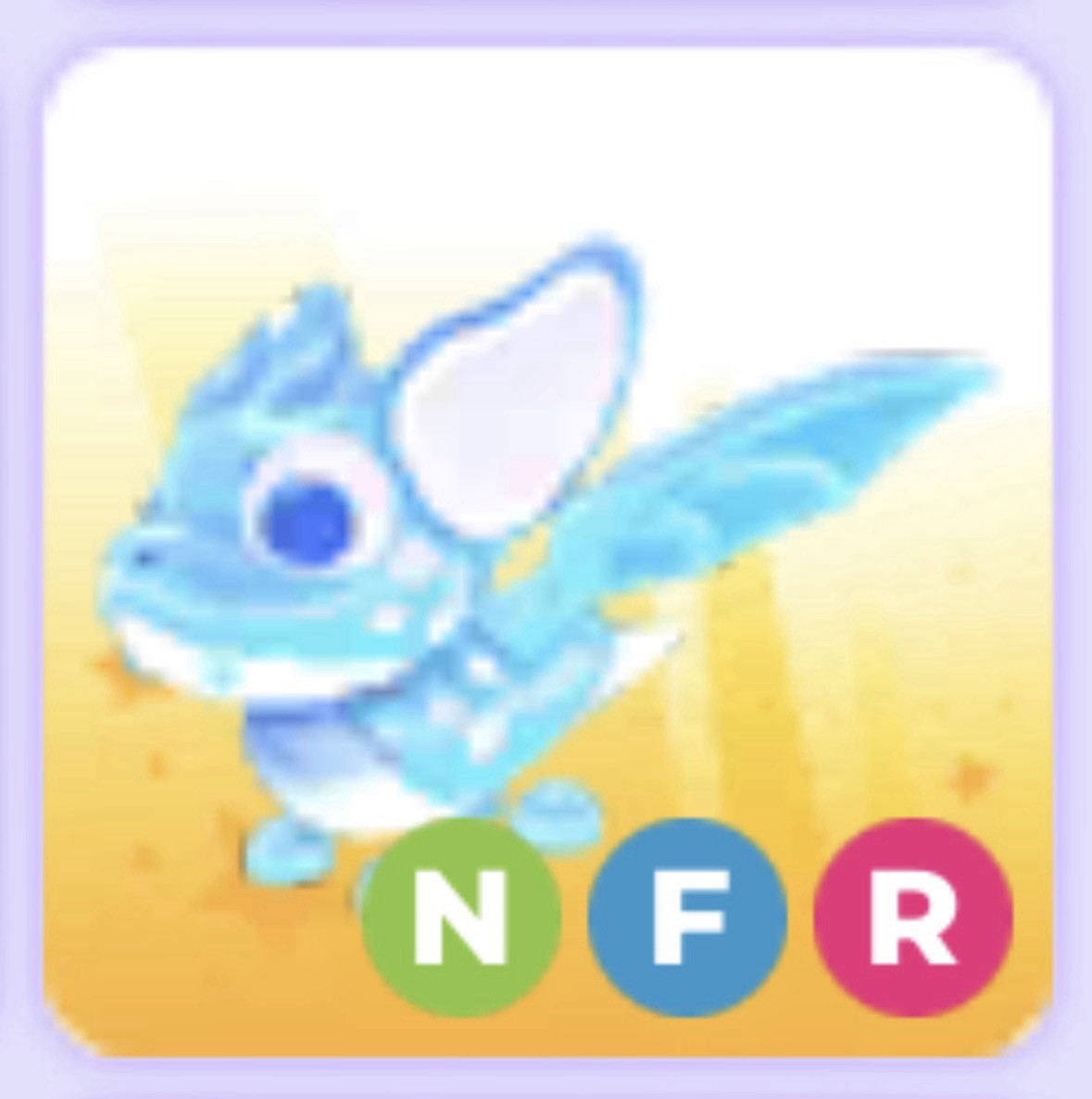 NFR Neon Fly Ride Arctic Dusk Dragon❤️ Cheap❤️ Adopt Me Pet Virtual