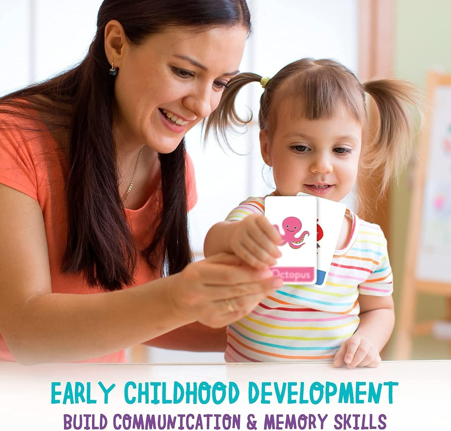 Toddler Flash Cards – Interactive Alphabet Learning with Alphabet Flash Cards…