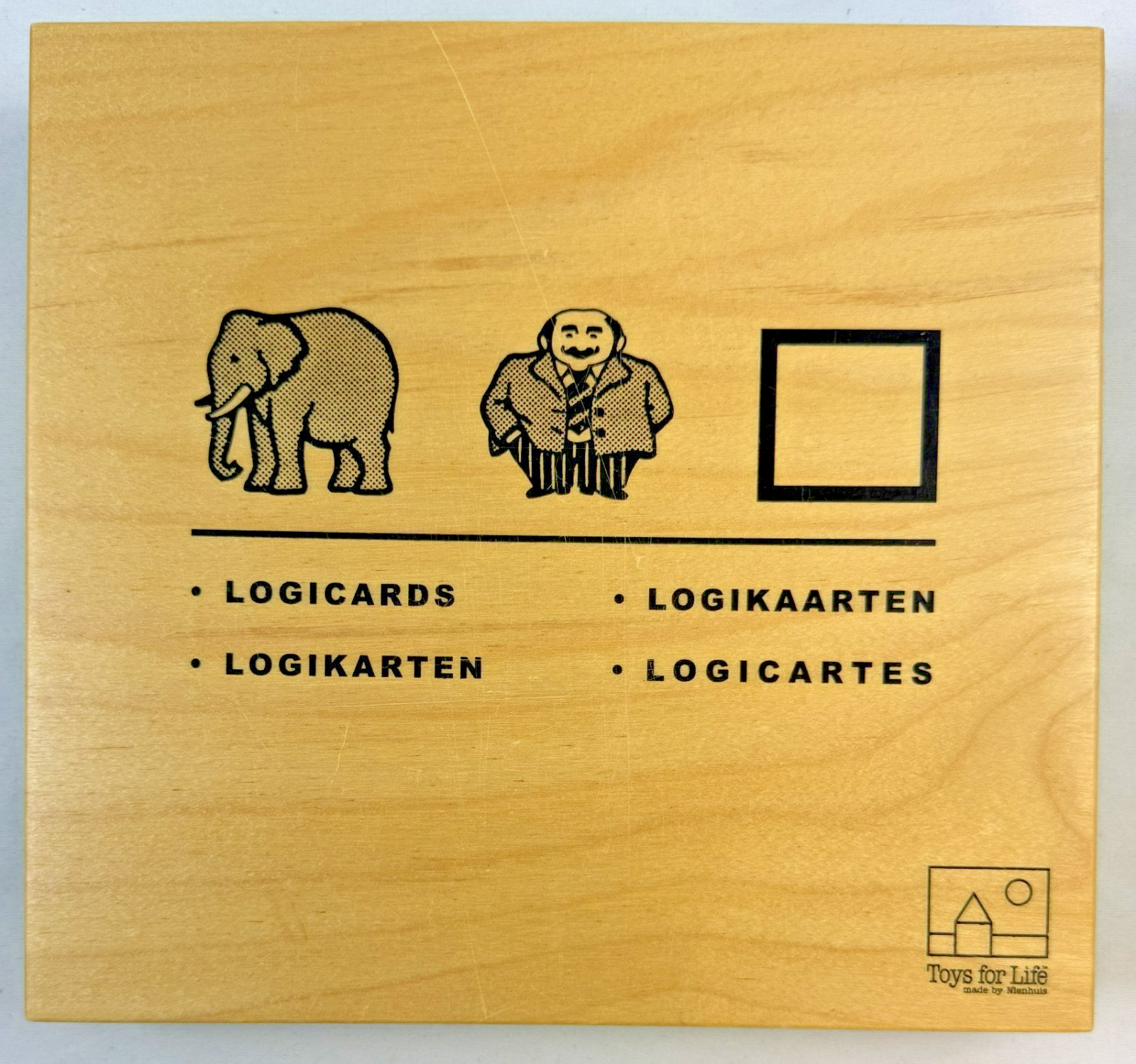 Nienhuis Toys for Life Logic Puzzles Wooden Learning Game Complete Montessori