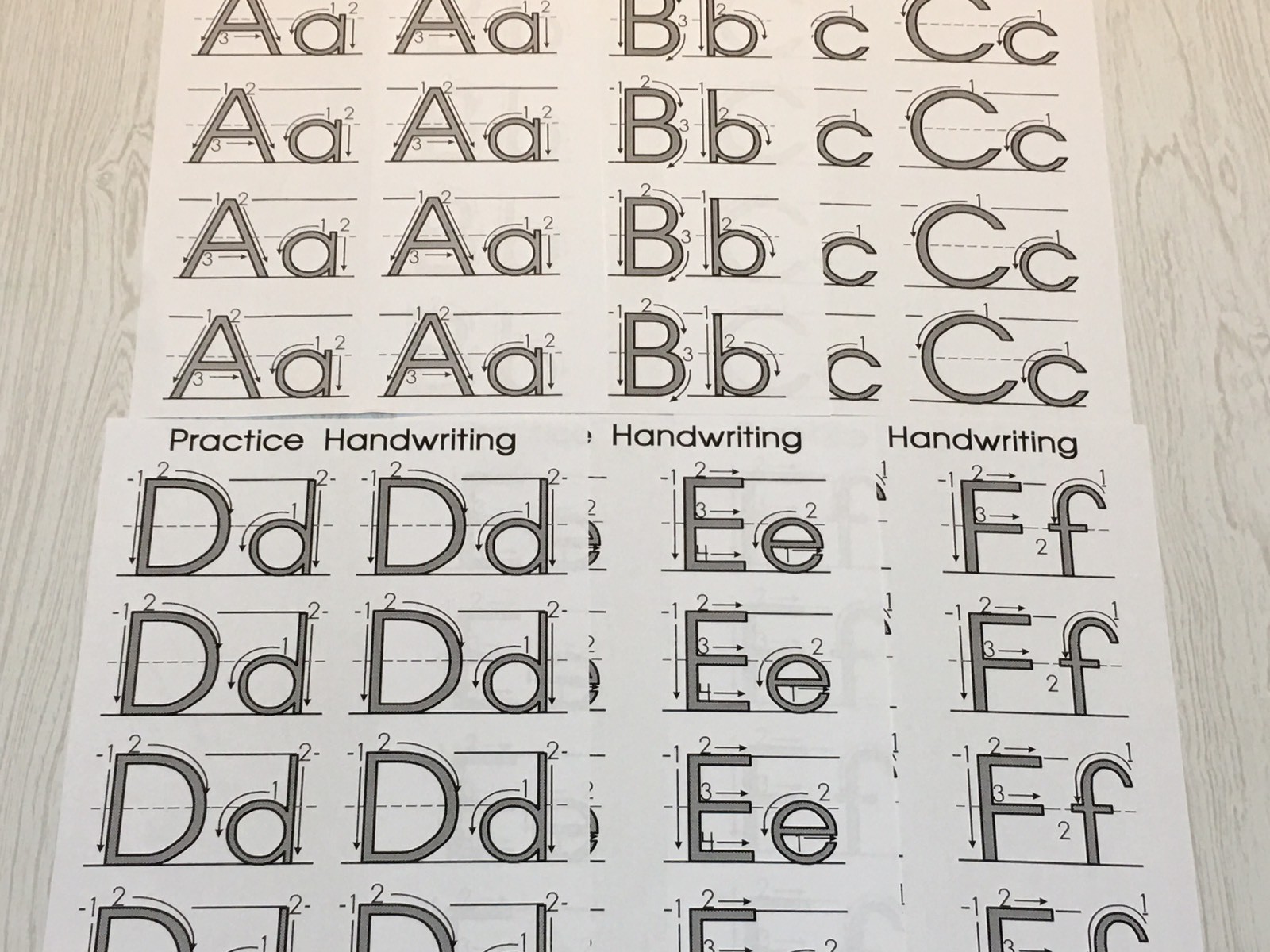 Writing Paper for Kids – MAKING LETTERS PRACTICE – 11X 8.5 in, 20 lb, 26 sheets