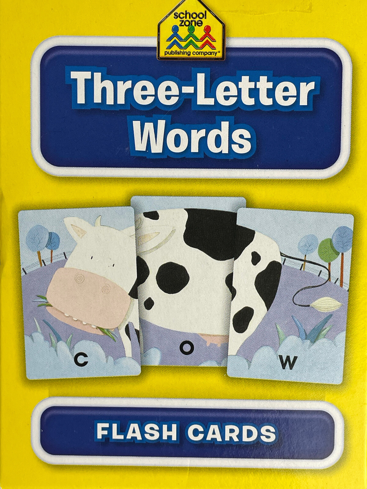 School Zone Flash Cards 6 Set Alphabet Letters Numbers Lot Ages 3 And Up Teacher