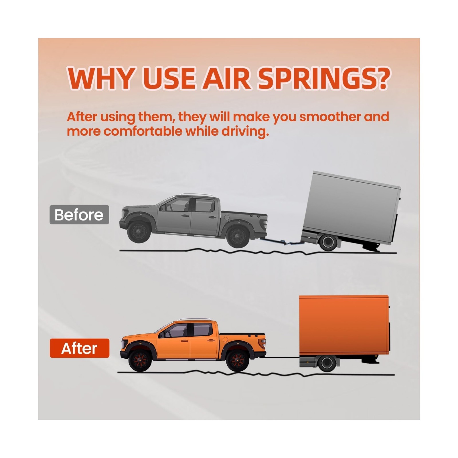 Air Spring Bag Suspension Kit Compatible with 2007-2018 Chevy Silverado 1500 …