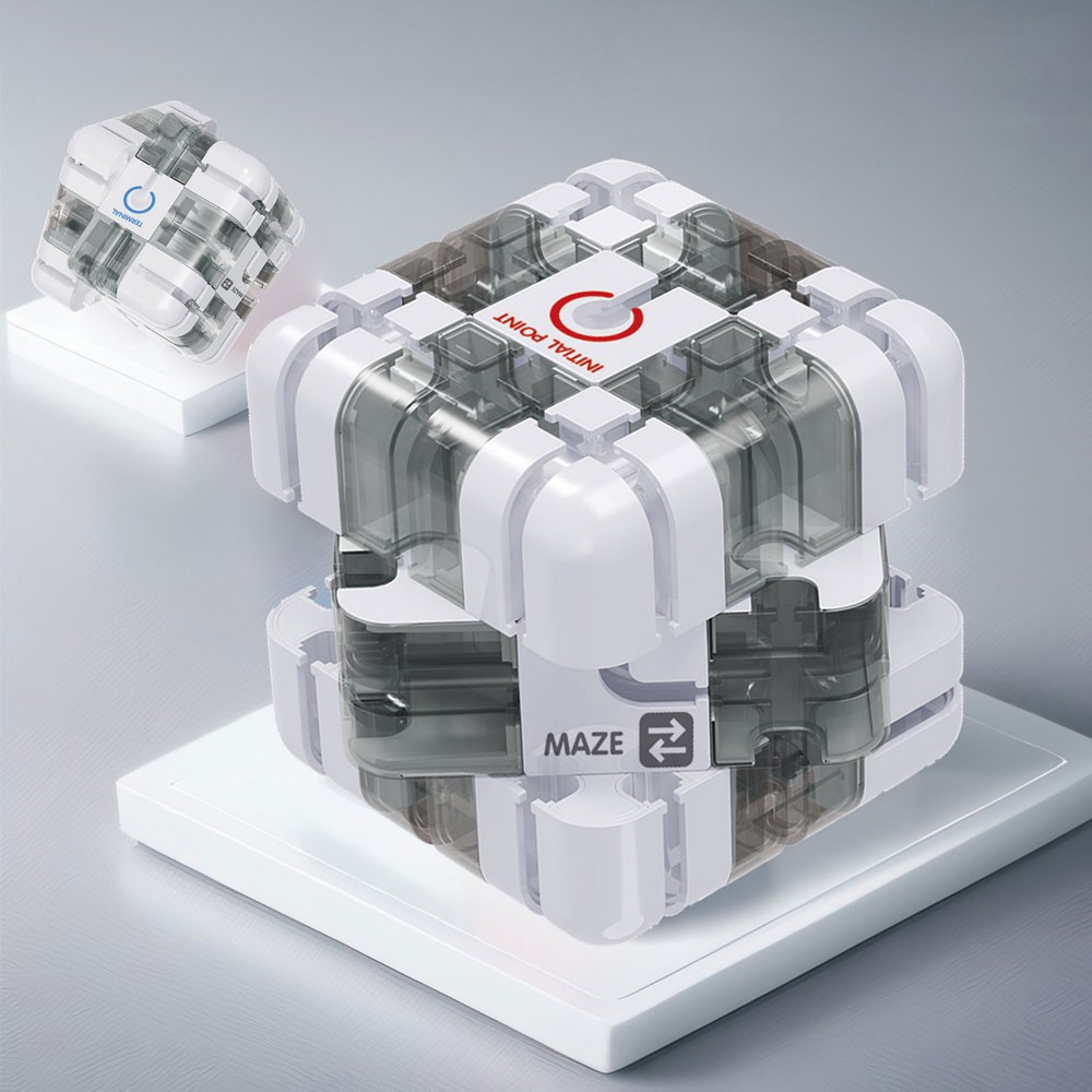 Large 3D Labyrinth Cube Puzzle, 3D Magic Cube Maze Ball Puzzle