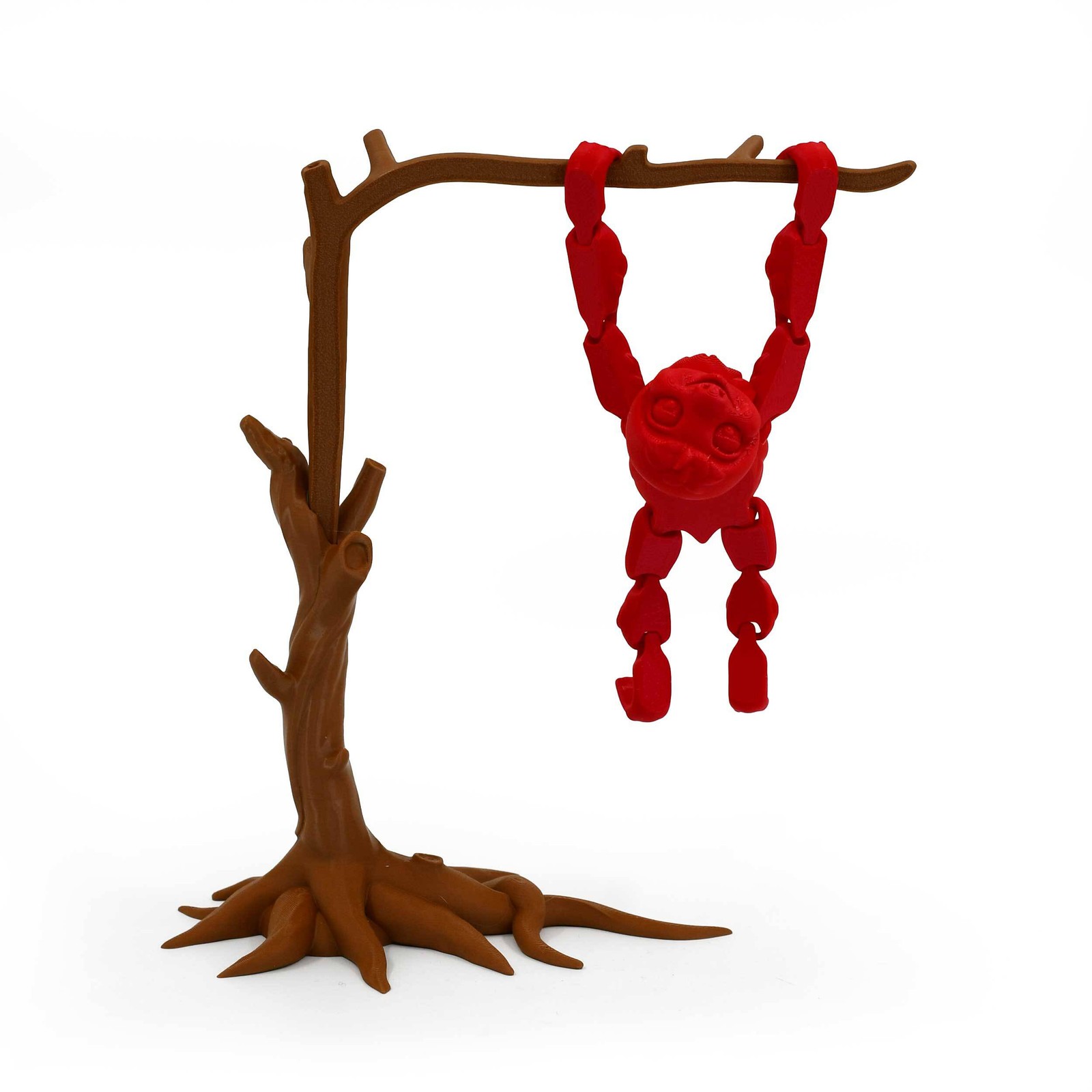 3D Printed Sloth Fidget With Tree Props | Multiple Colors | Black Sheep Products