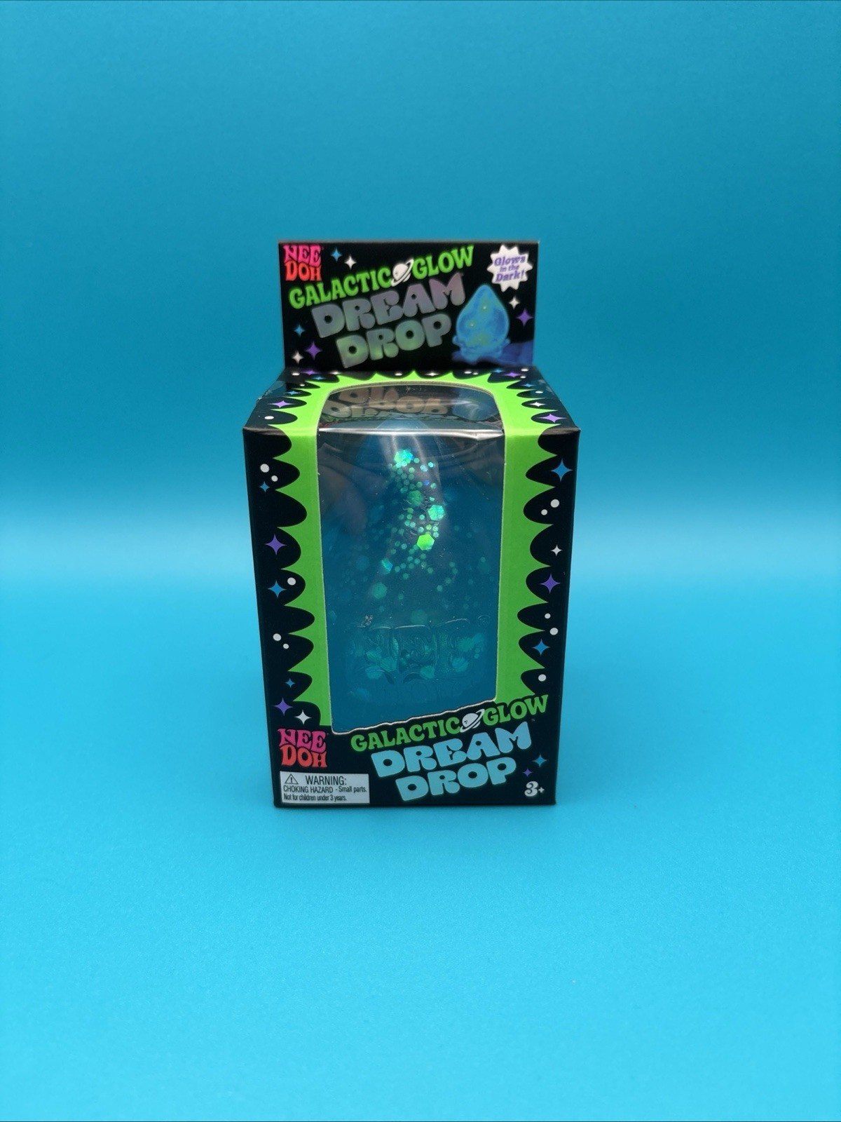 Galactic Glow NEEDOH DREAM DROP SUPER RARE Exclusive NEE DOH SCHILLING BLUE