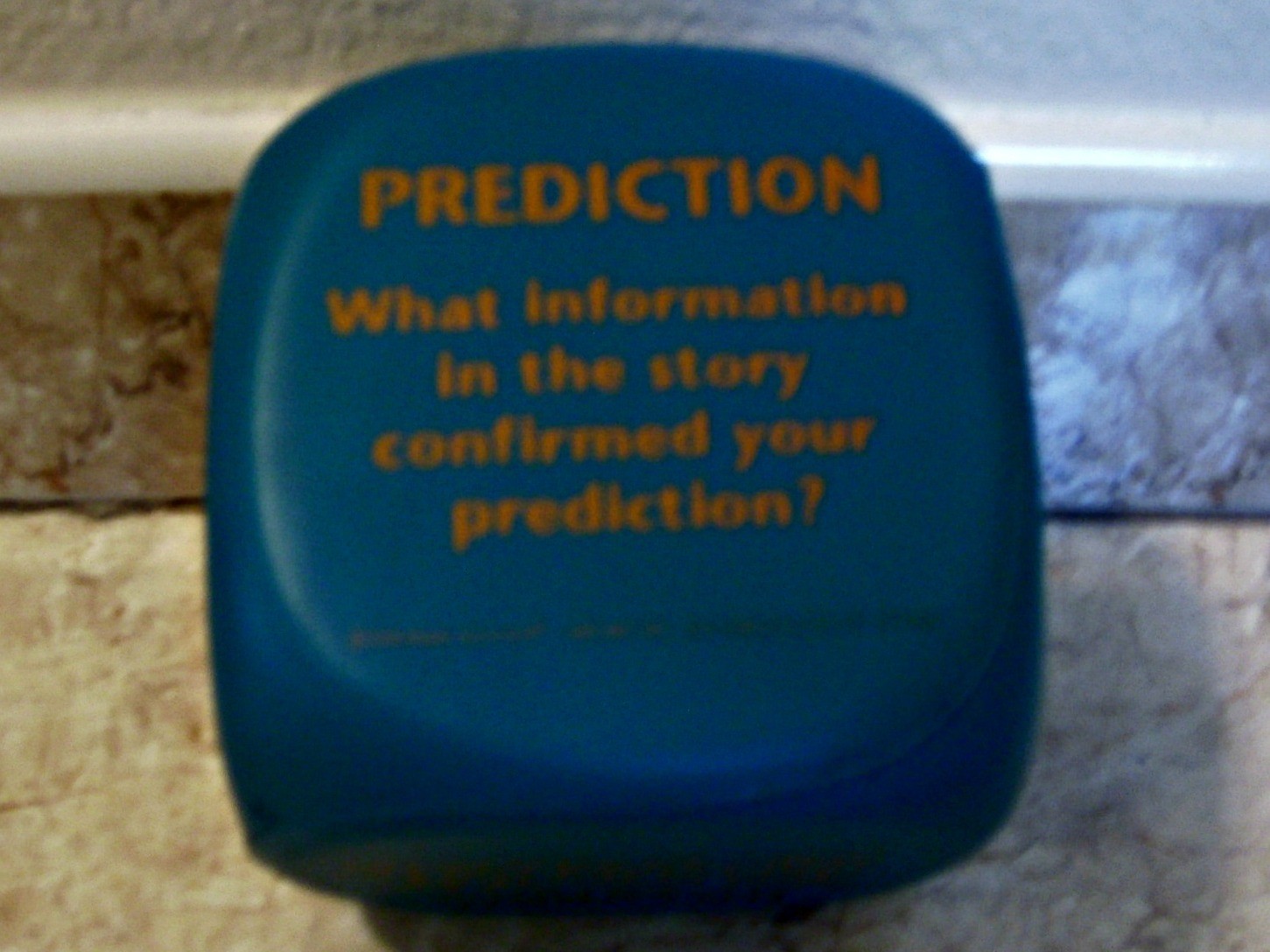 Really Good Stuff Comprehension Strategies Dice Set Gently Used