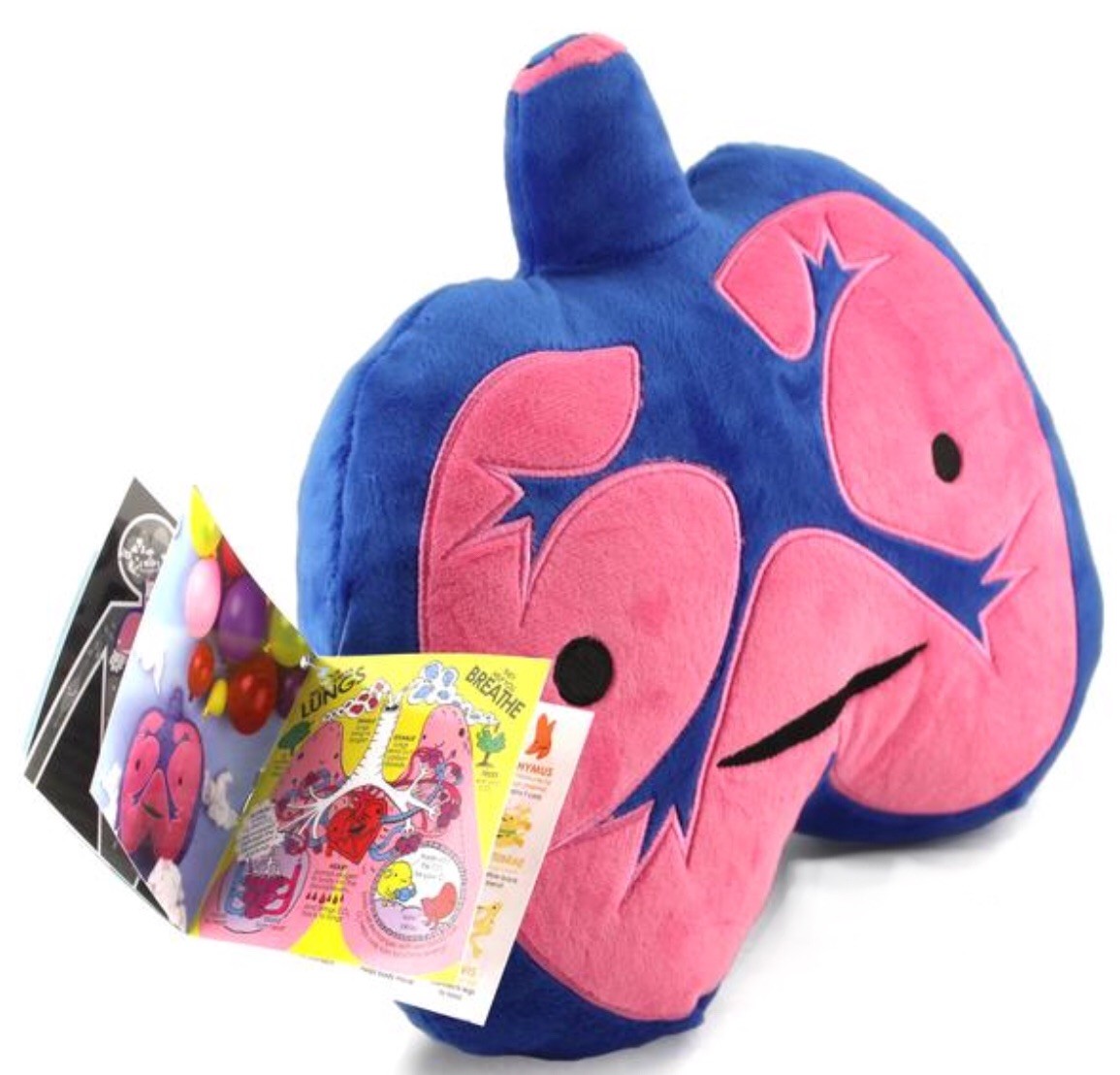 New I Heart Guts Lungs Plush I Lung You Doll Science Toy Organ Body Part Lungs N