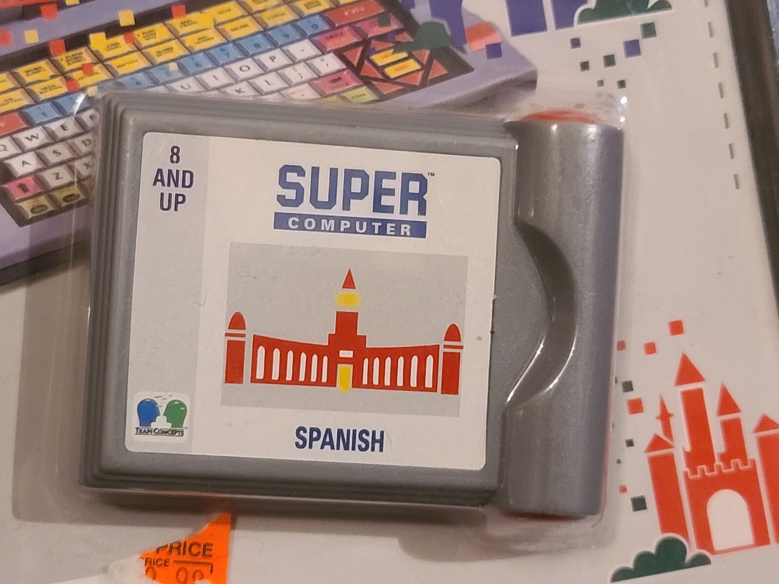 NEW SEALED Electronic Talking Super Computer Integ Spanish Conversion Cartridge