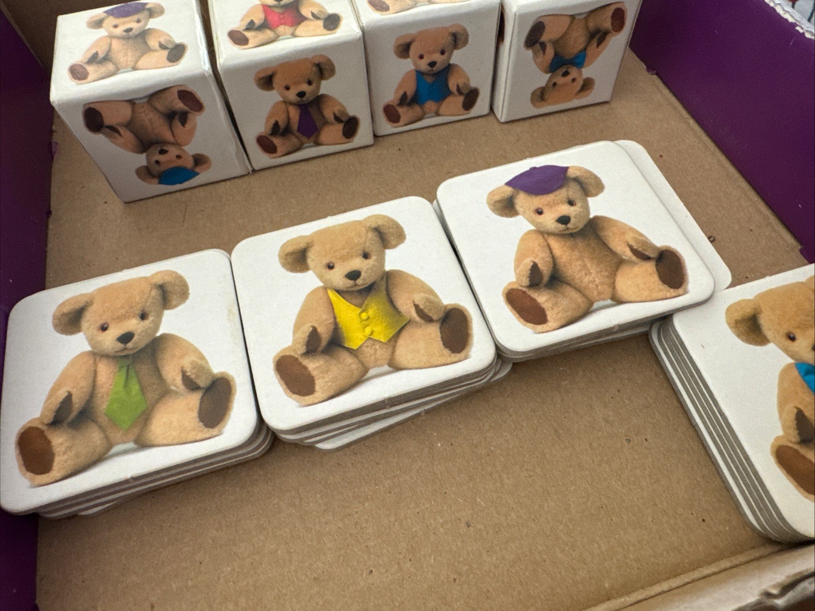 Bear Blocks A First Matching Game Educational Preschool Homeschool 2+