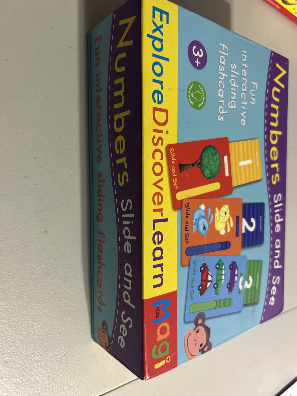 Educational Numbers Slide and See – Explore, Discover, Learn (USED) Ages 3+