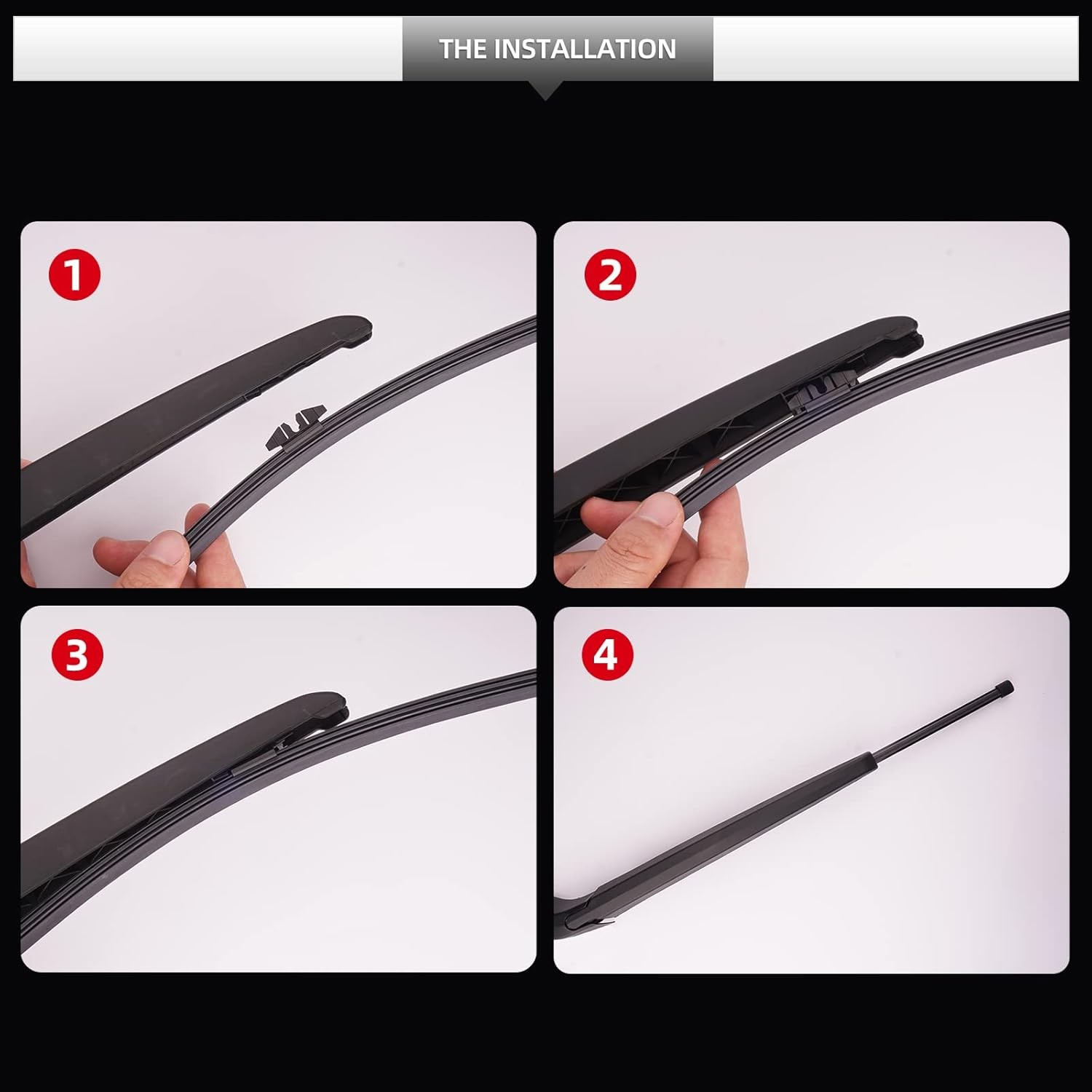 Rear Wiper Blade & Arm Set for BMW X7 2019-2026, Back Windshield Replacement