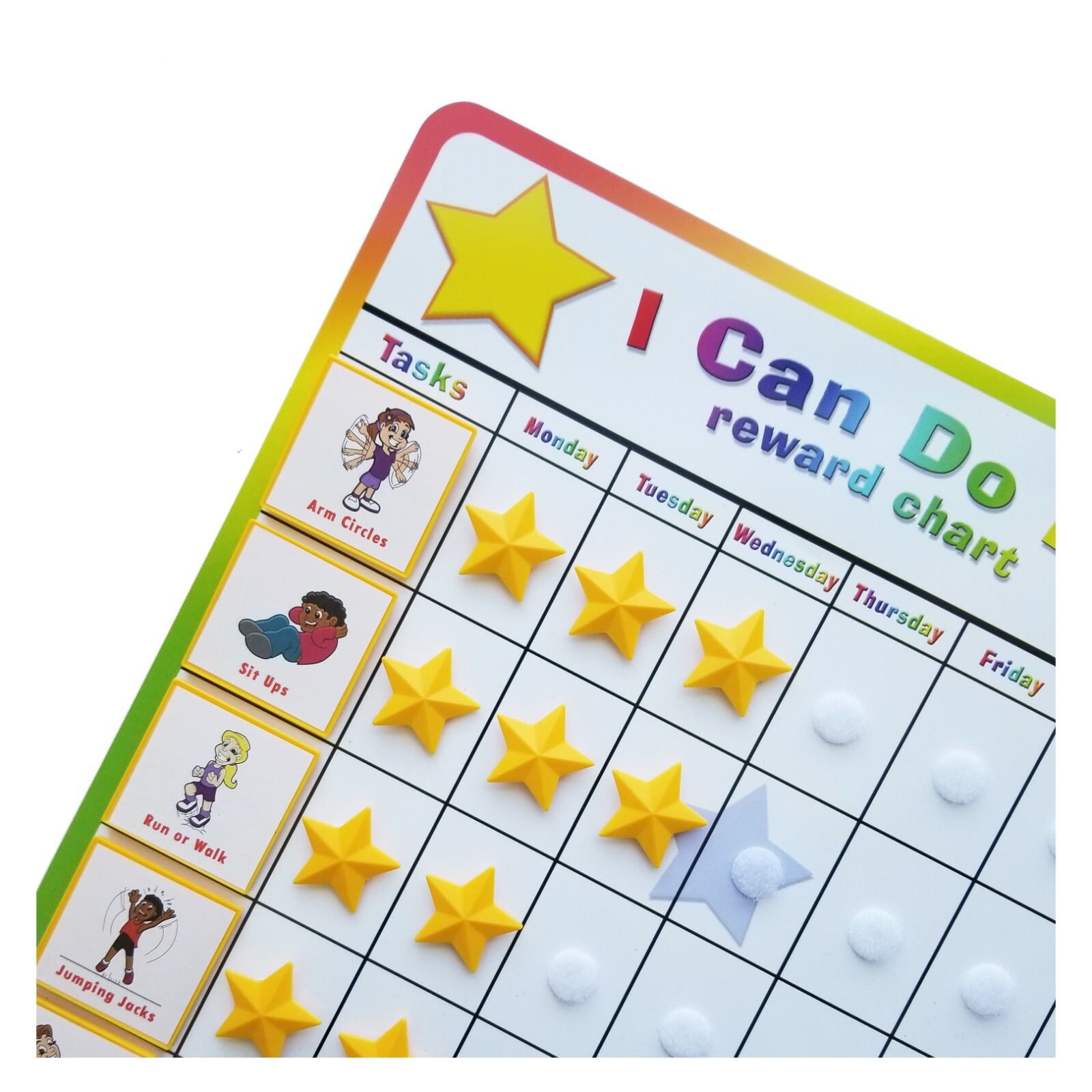 I Can Do It reward chart and My Daily Checklist Supplemental Exercise Pack 15