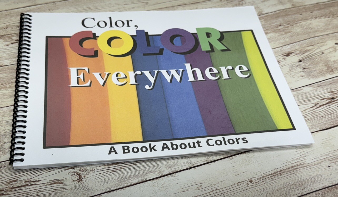 Colors Series – 6 Book Set | LEARNING COLORS | Spiral Bound Picture Book SET 1
